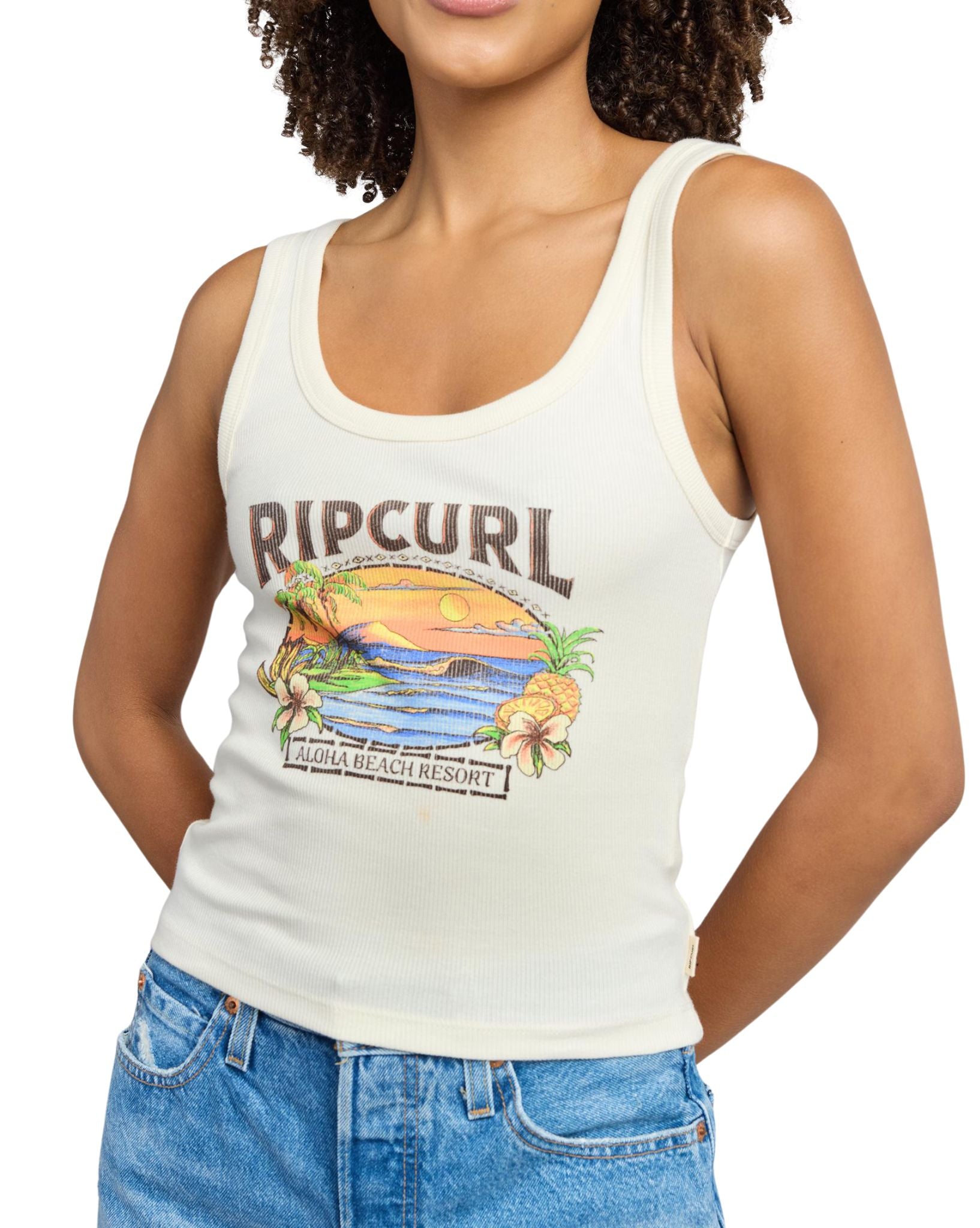 Sunset Ribbed Tank