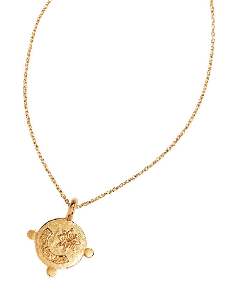 By Charlotte Luck and Love Necklace Gold
