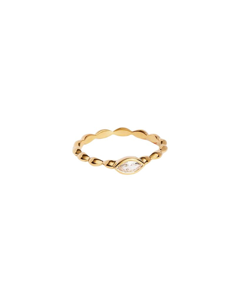 By Charlotte Lucky Eye Ring Gold