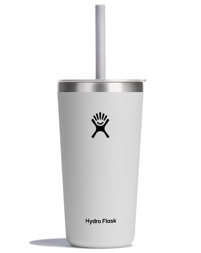 Hydroflask-20oz-591mL-All-Around-Tumbler-with-Straw-Lid-White