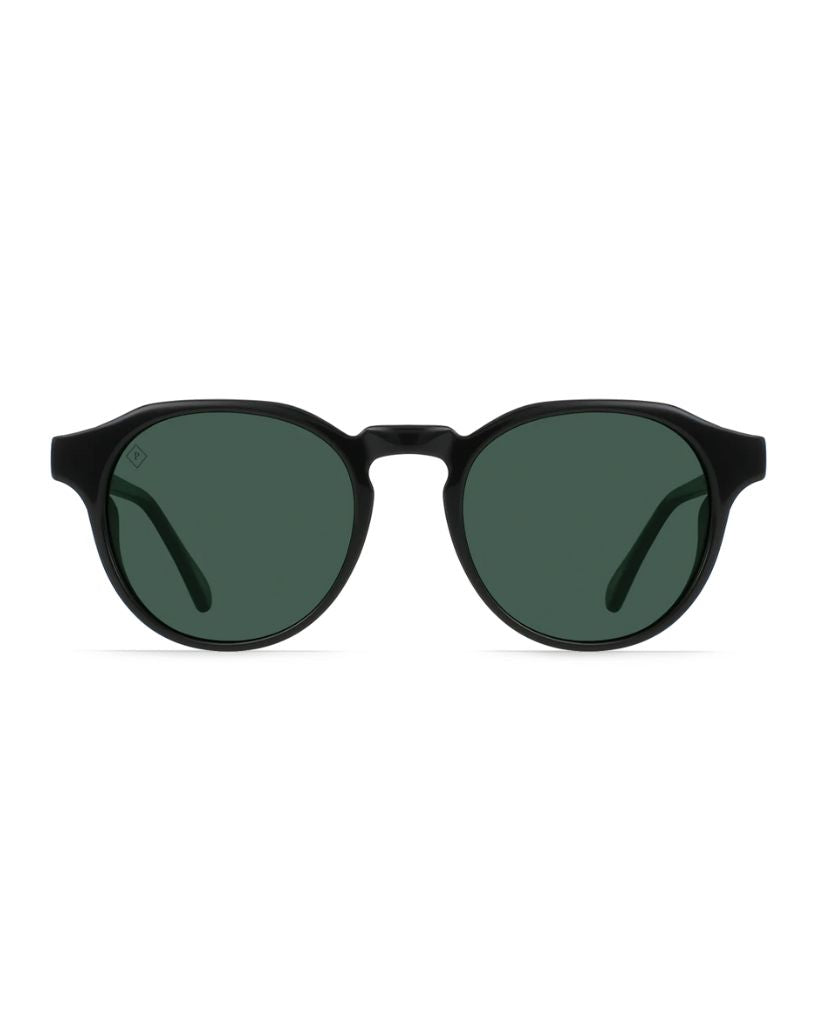 Raen Remmy Sunglasses Recycled Black Green