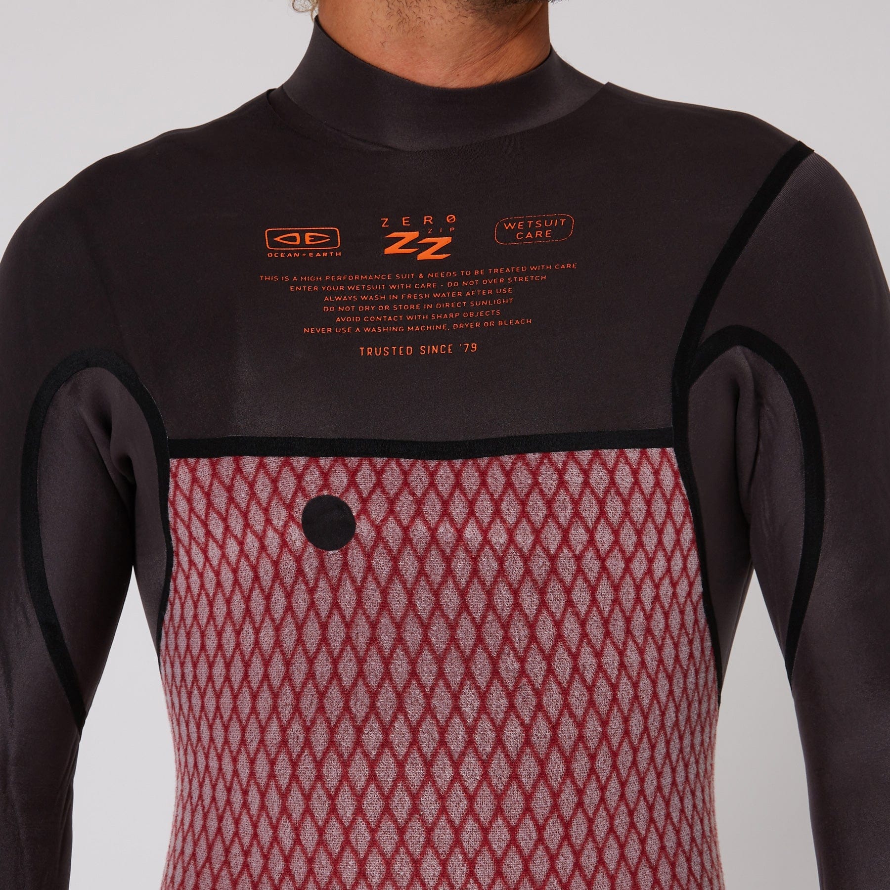 Mens Zero Zip Steamer - 3/2mm