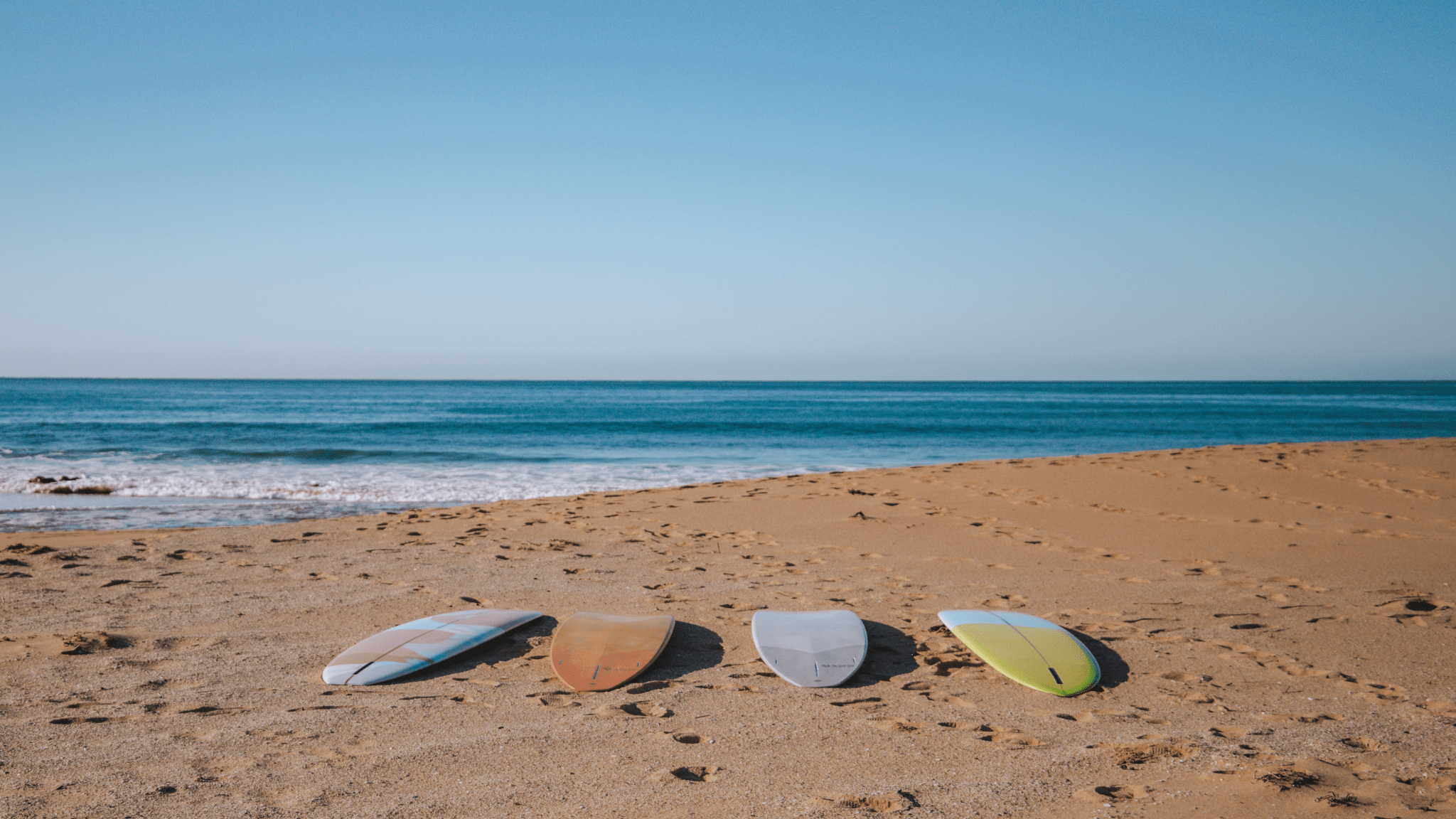 surfboards on the south coast