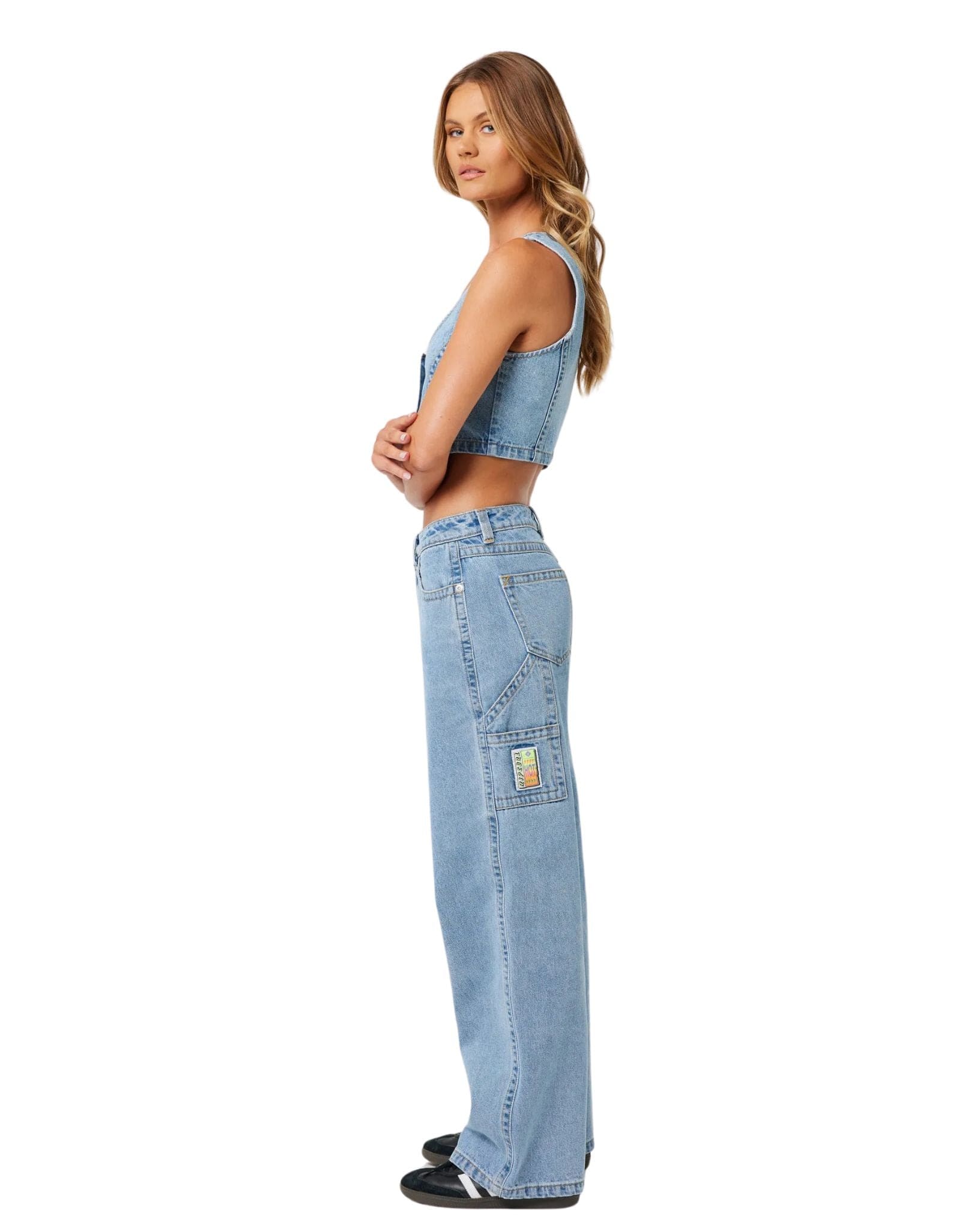 Abrand Womens RC 95 Baggy Ariane Jeans