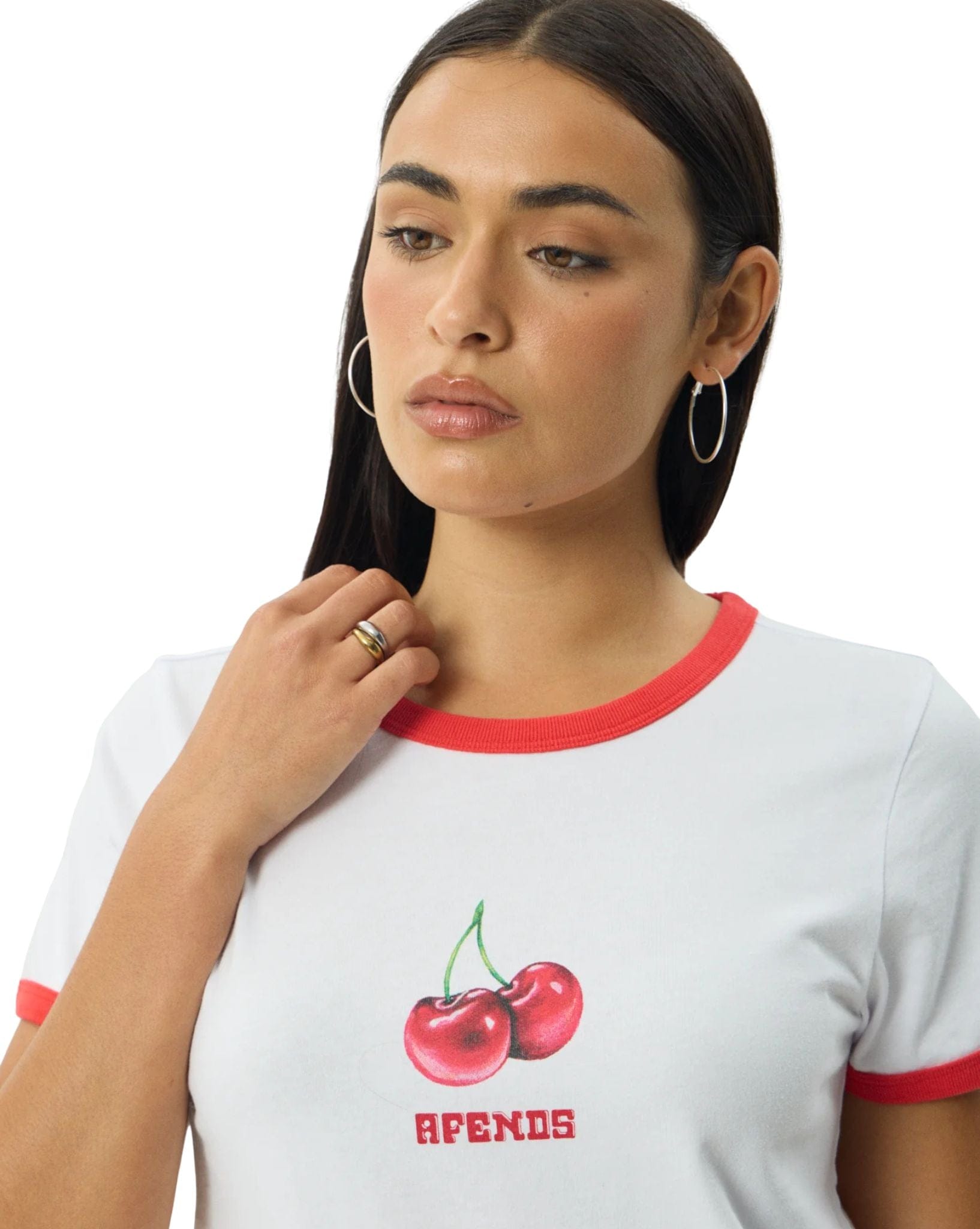 Afends Abiza - Recycled Ringer Tee