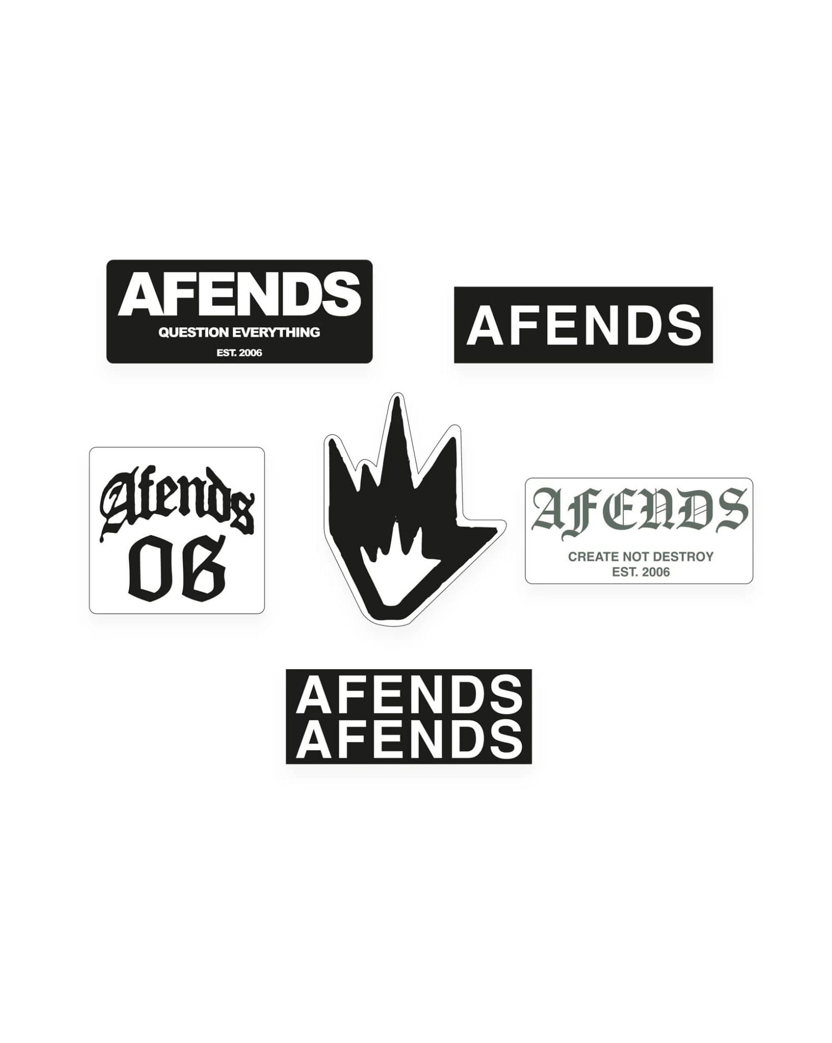 Afends Afends - Sticker Pack - Multi