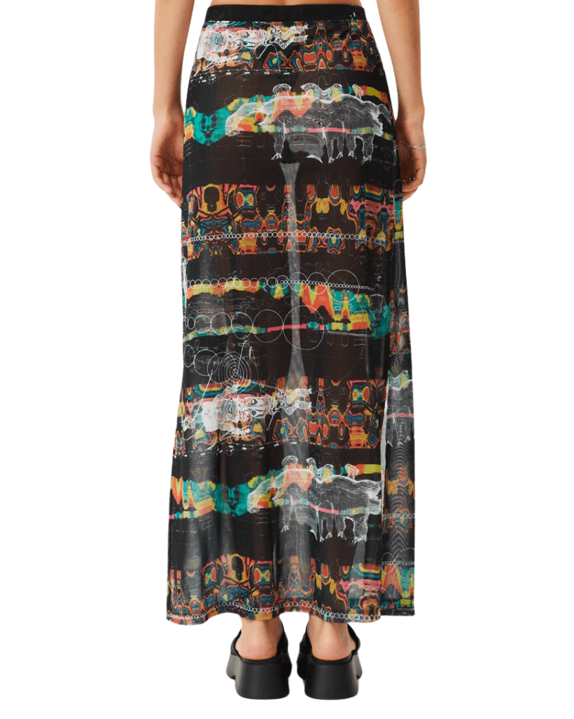 Afends Astral - Sheer Maxi Skirt