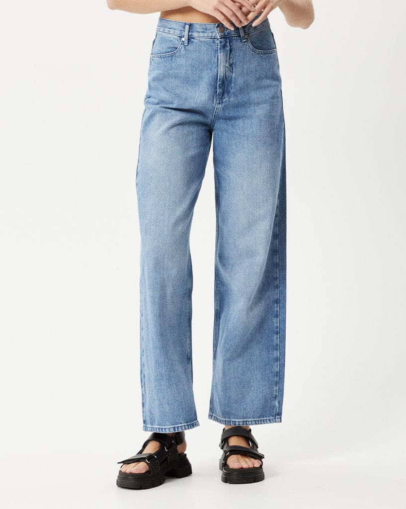 Afends Bella - Hemp Denim Baggy Jeans
