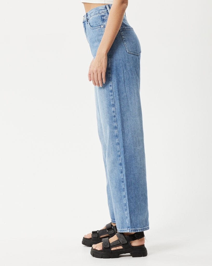 Afends Bella - Hemp Denim Baggy Jeans