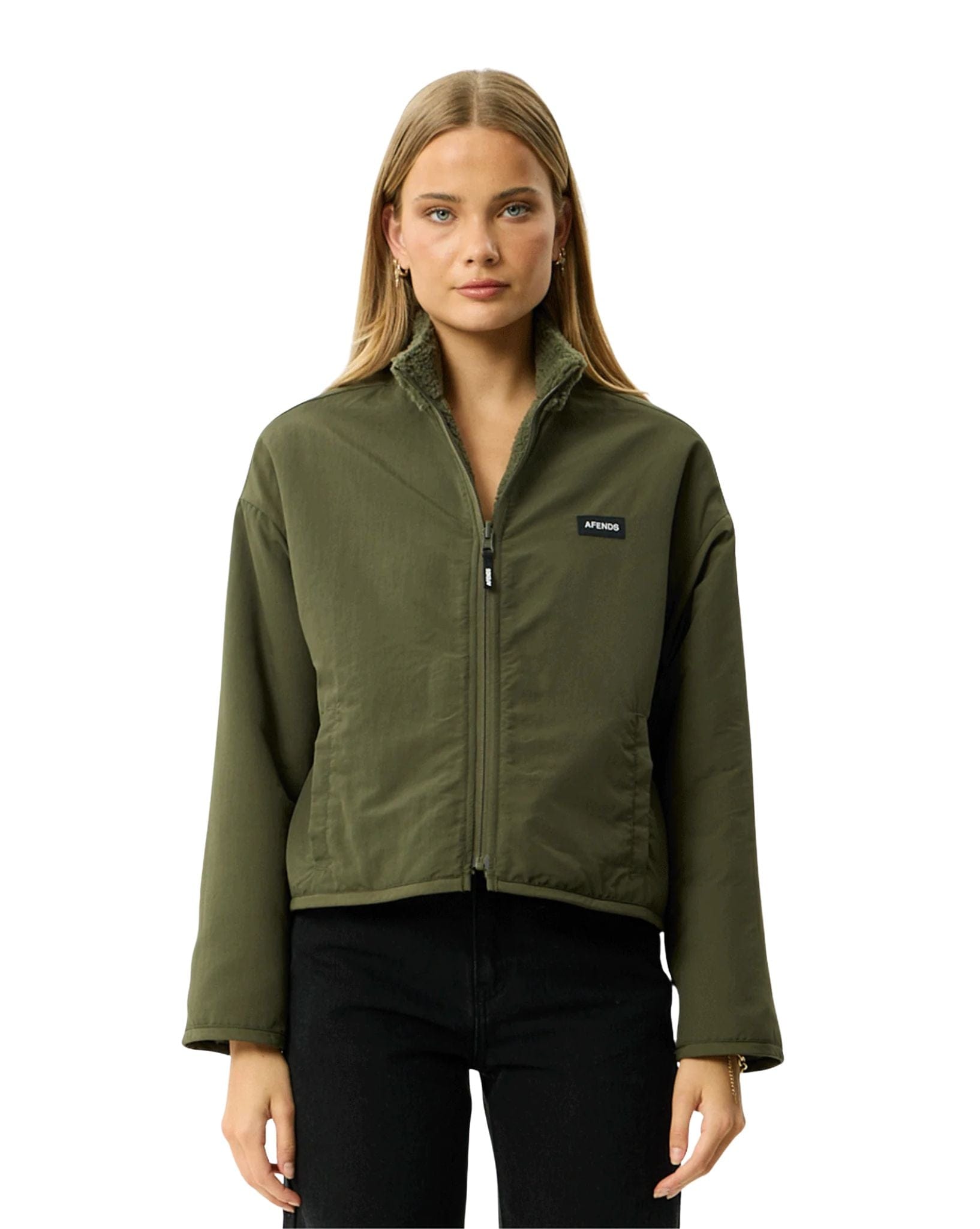 Afends Berlin - Reversible Polar Fleece Jacket