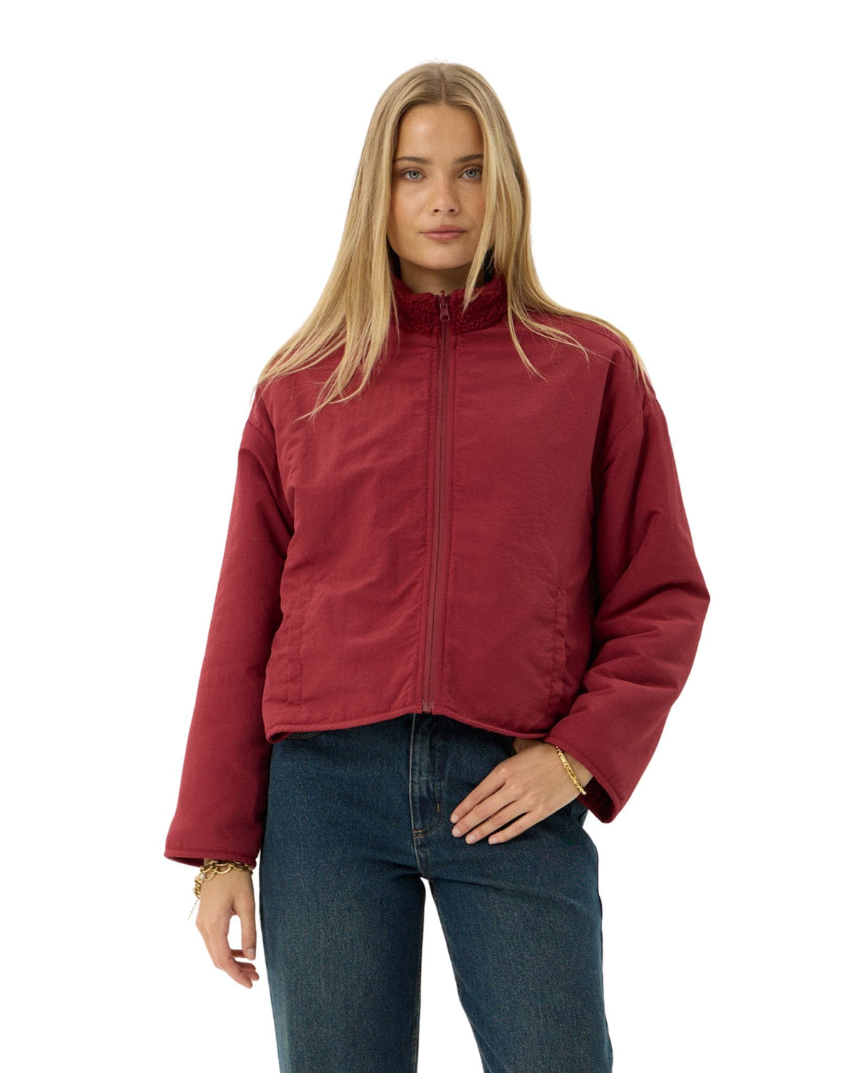 Afends Berlin - Reversible Polar Fleece Jacket