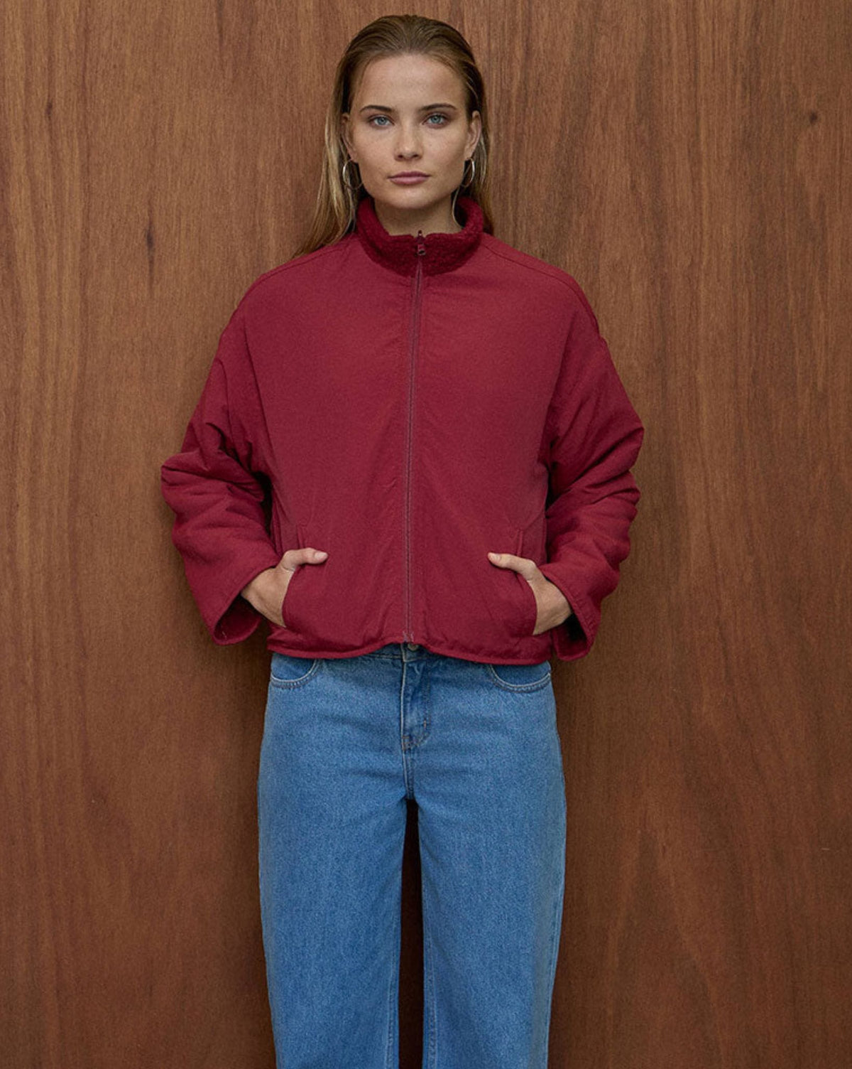 Afends Berlin - Reversible Polar Fleece Jacket