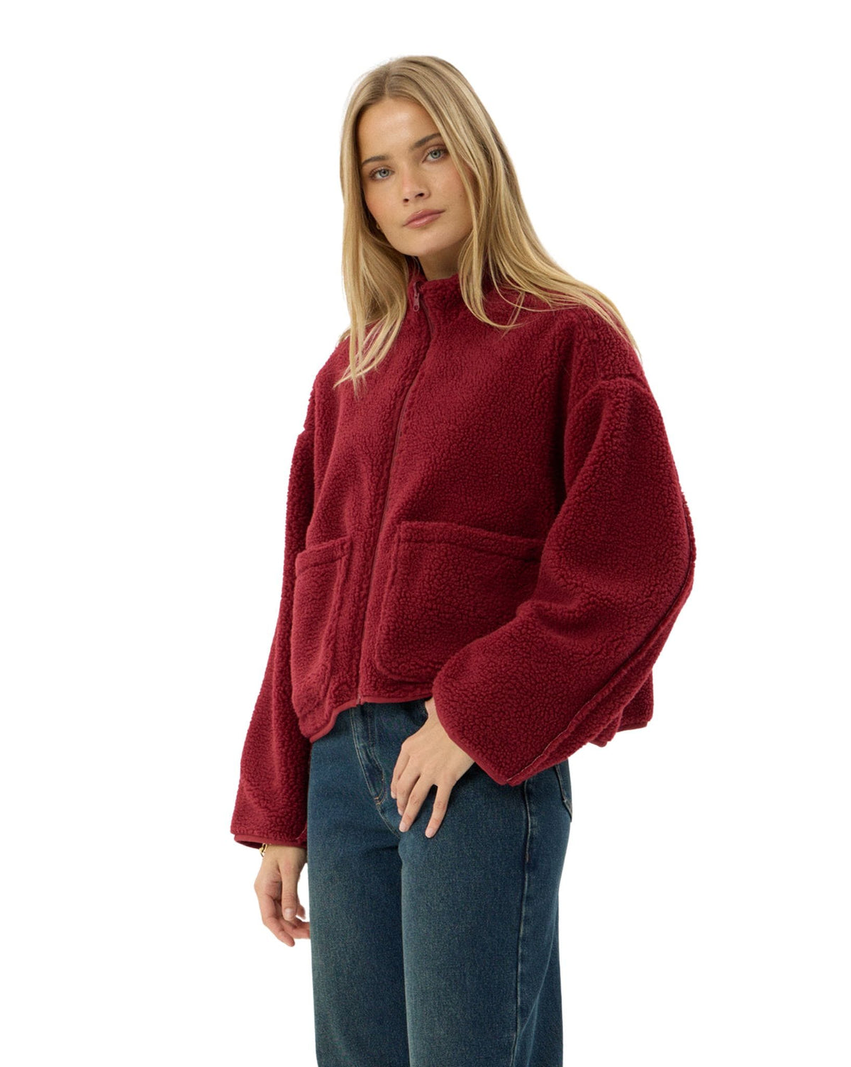 Afends Berlin - Reversible Polar Fleece Jacket
