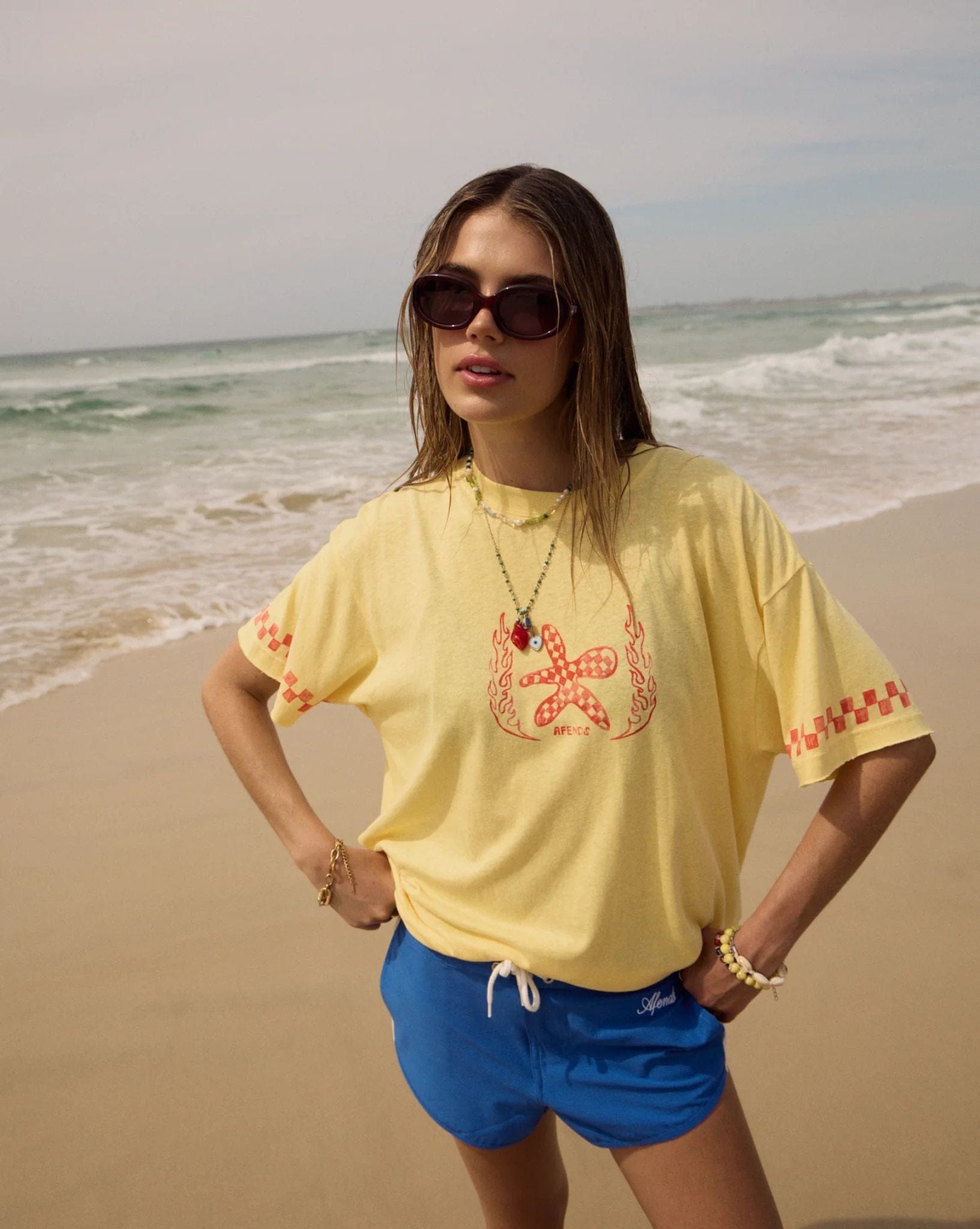 Afends Calda - Hemp Oversized Tee