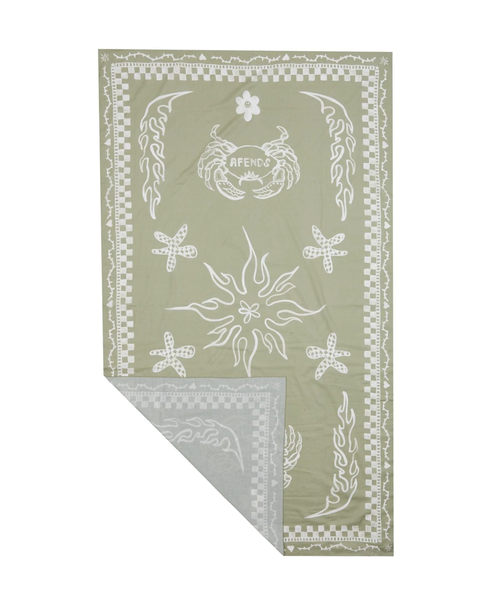 Afends Calda - Organic Sarong - Olive