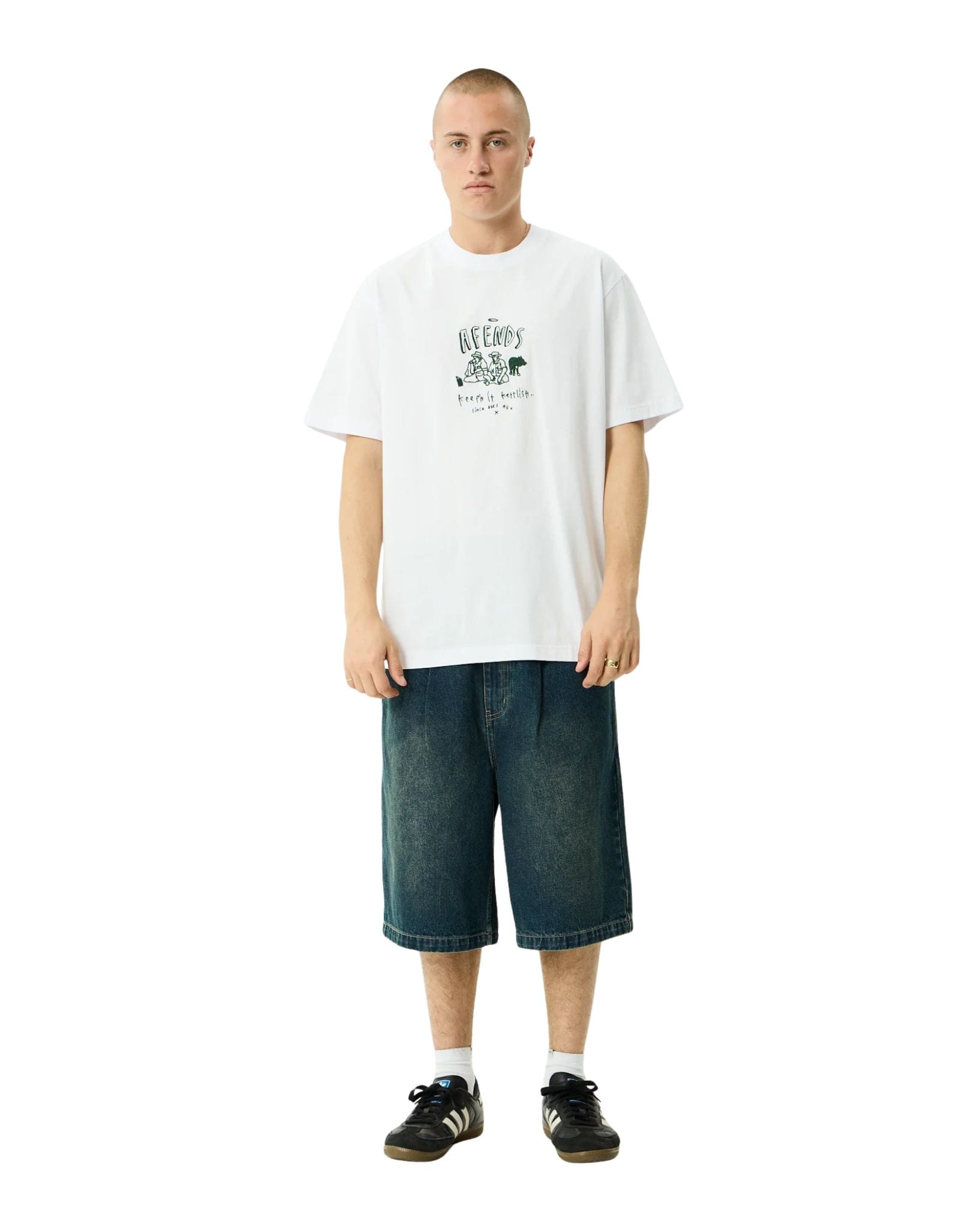 Afends Camp Fire - Recycled Boxy Tee