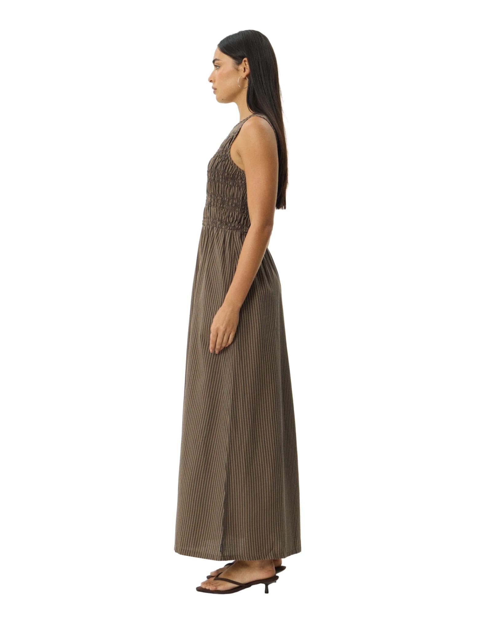 Afends Cyrus - Recycled Maxi Dress Stripe