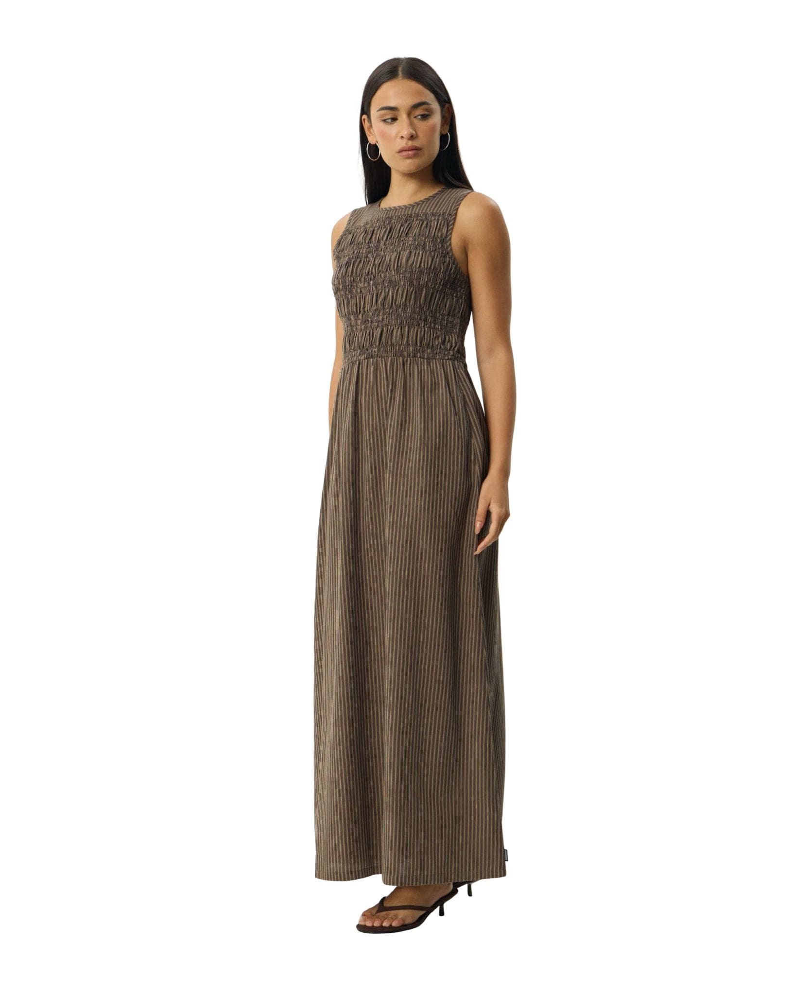 Afends Cyrus - Recycled Maxi Dress Stripe