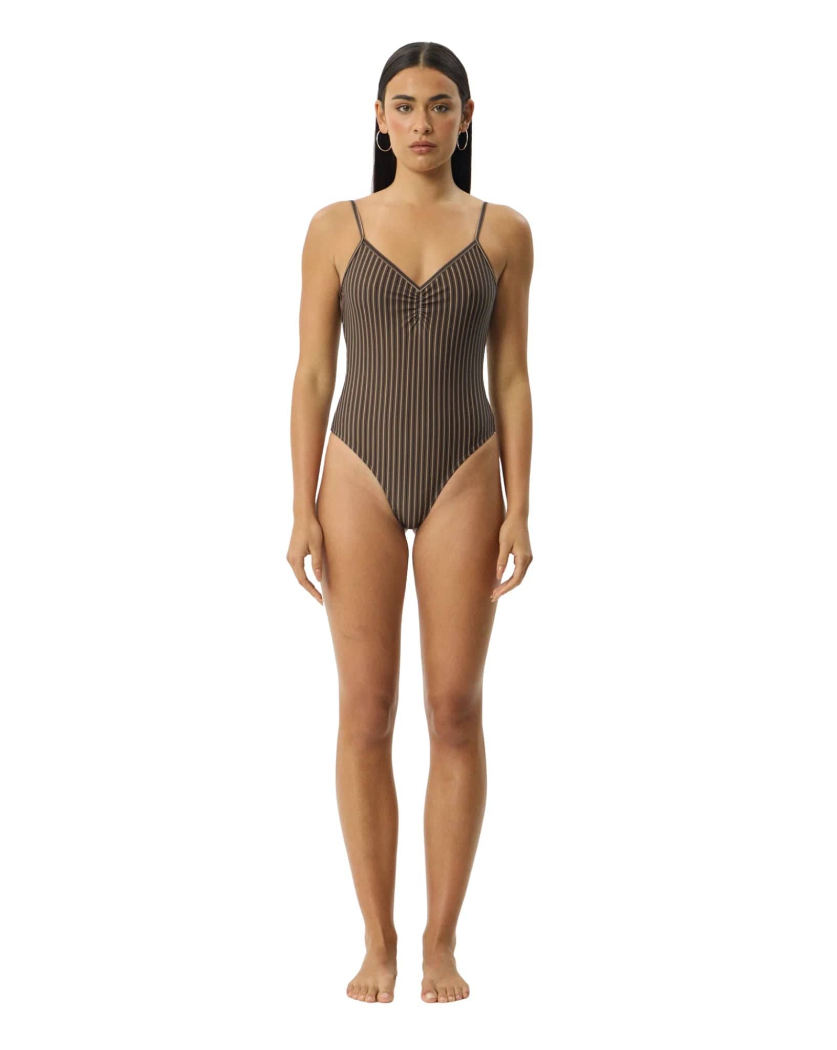 Afends Cyrus - Recycled One Piece Stripe