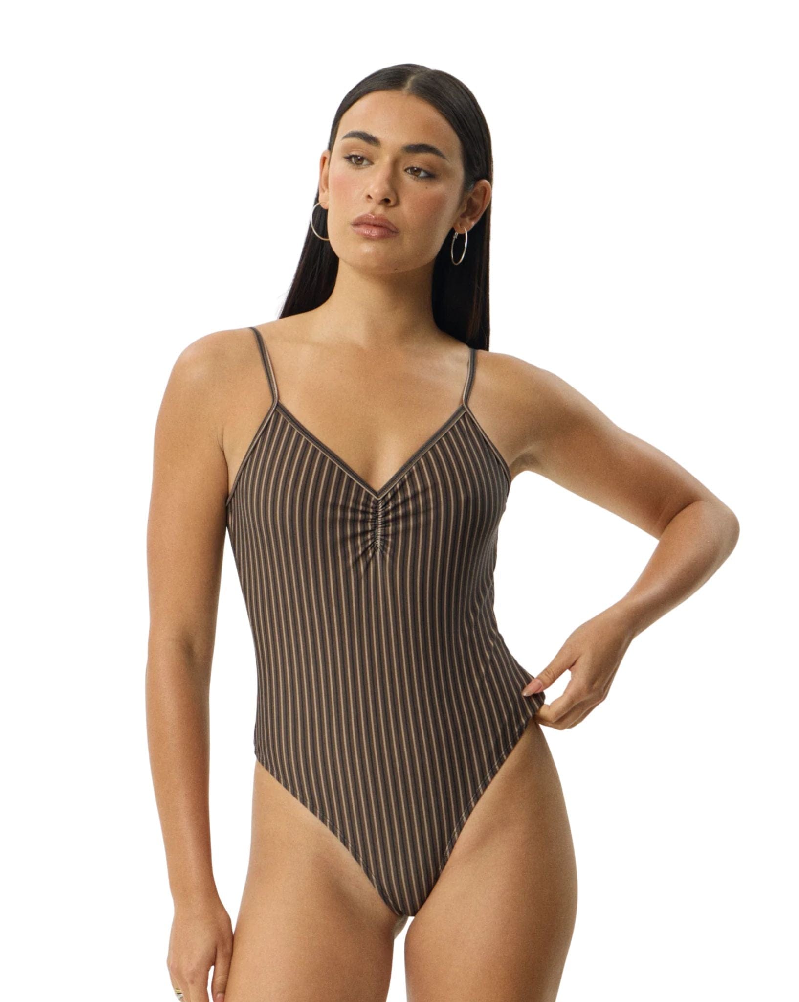 Afends Cyrus - Recycled One Piece Stripe