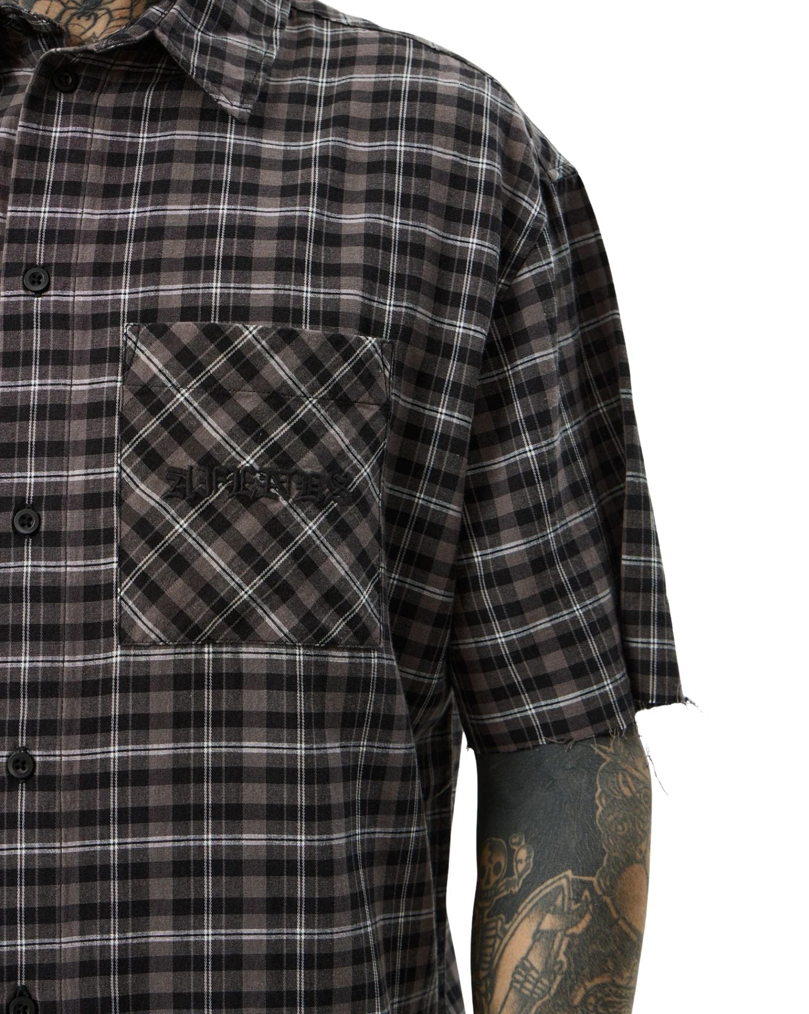 Afends Darkness - Recycled Short Sleeve Shirt