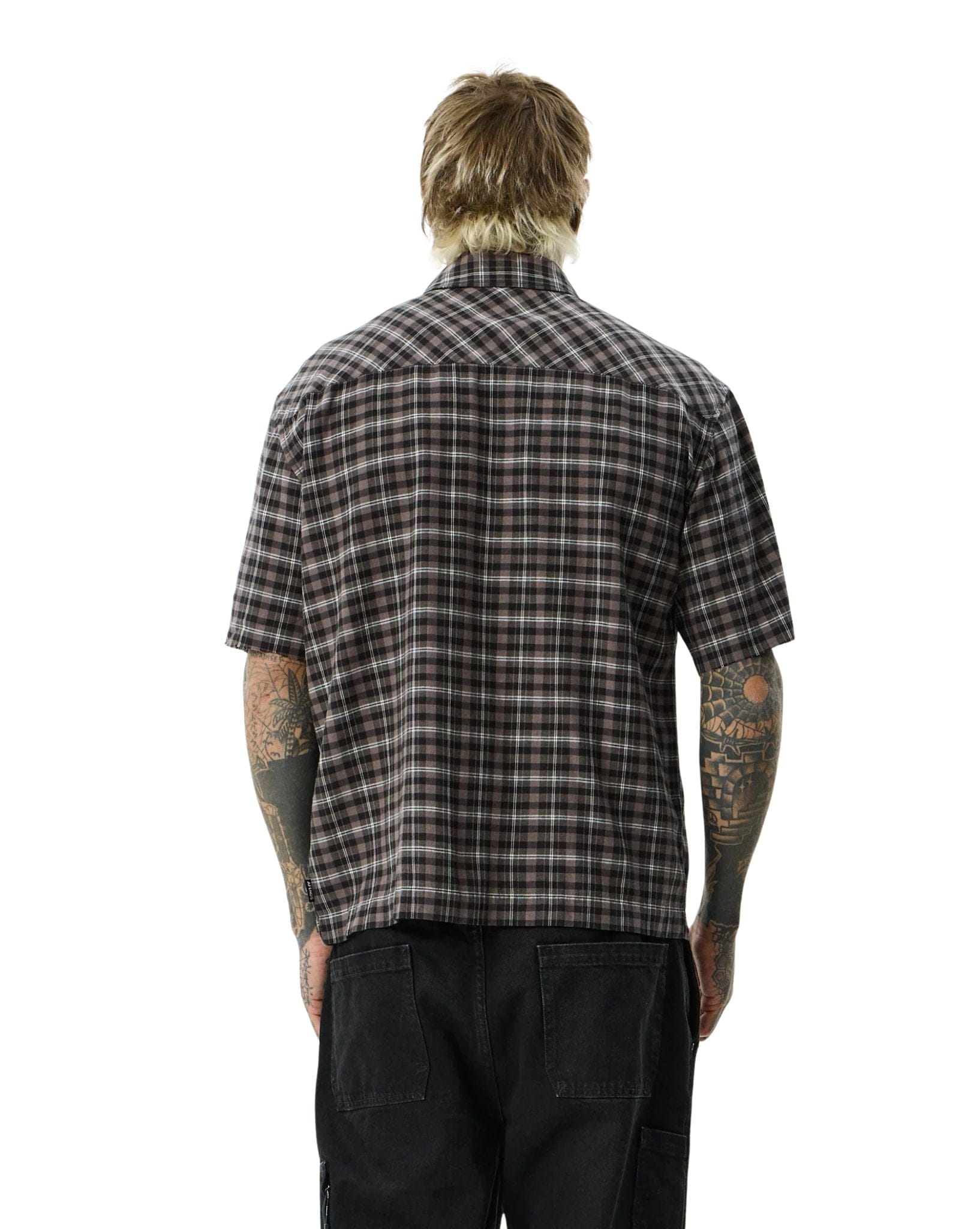Afends Darkness - Recycled Short Sleeve Shirt