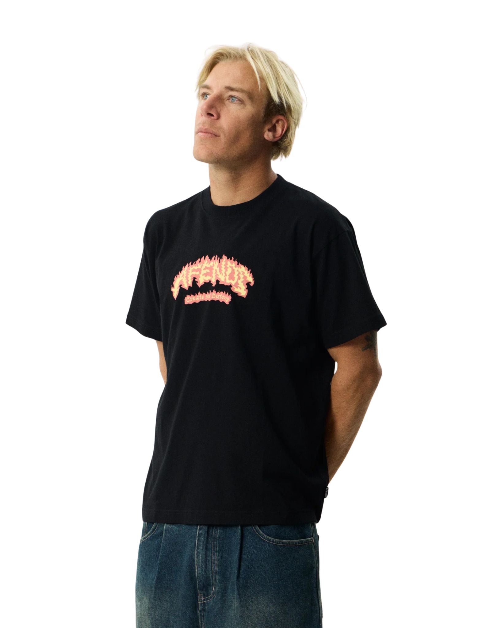 Afends Flame On - Recycled Boxy Fit Tee