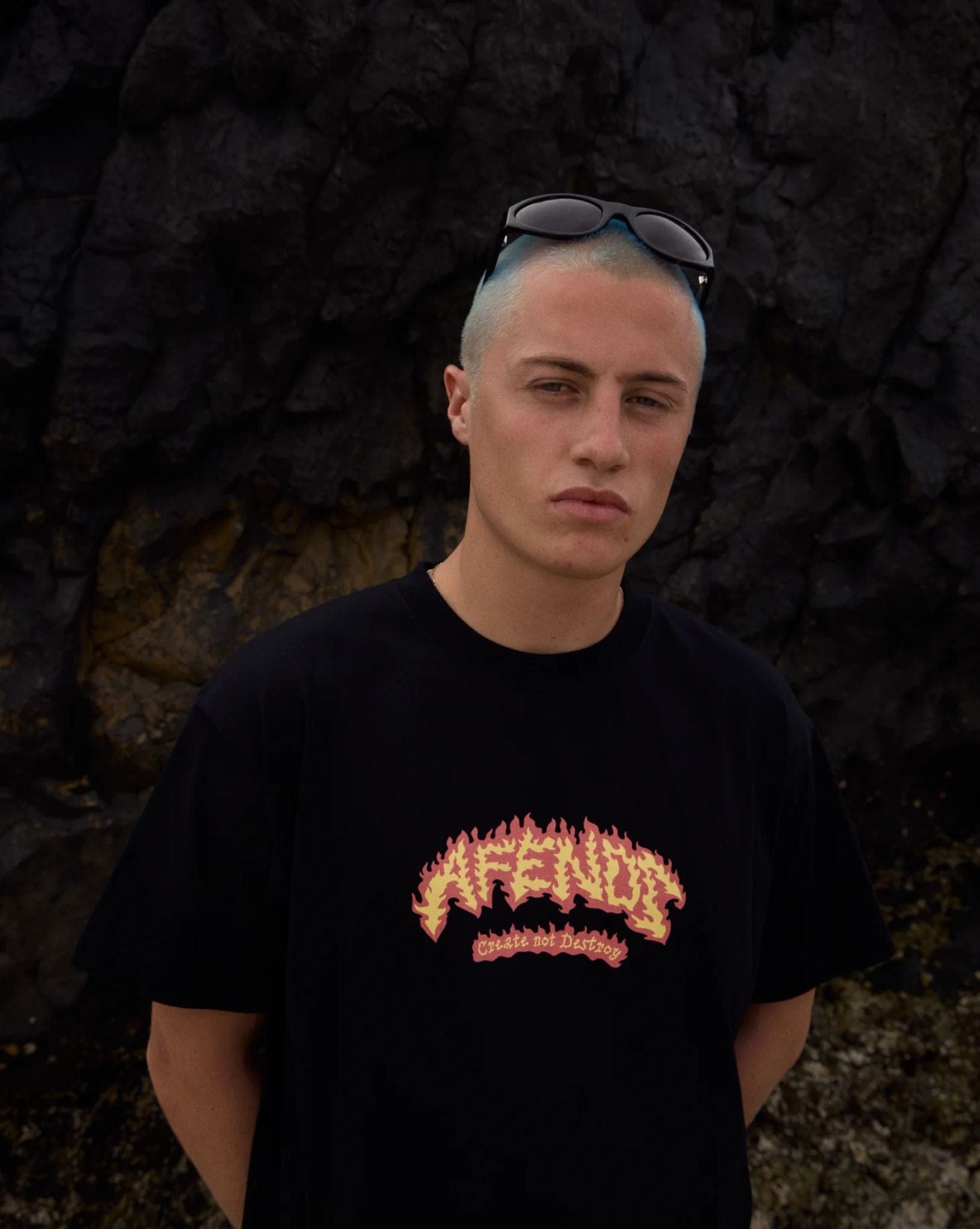 Afends Flame On - Recycled Boxy Fit Tee