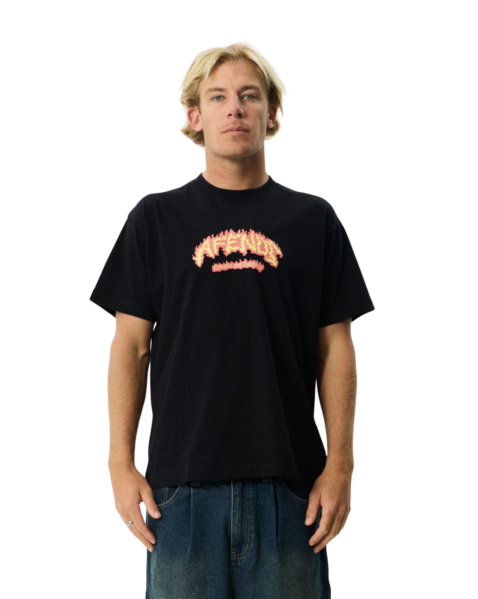 Afends Flame On - Recycled Boxy Fit Tee