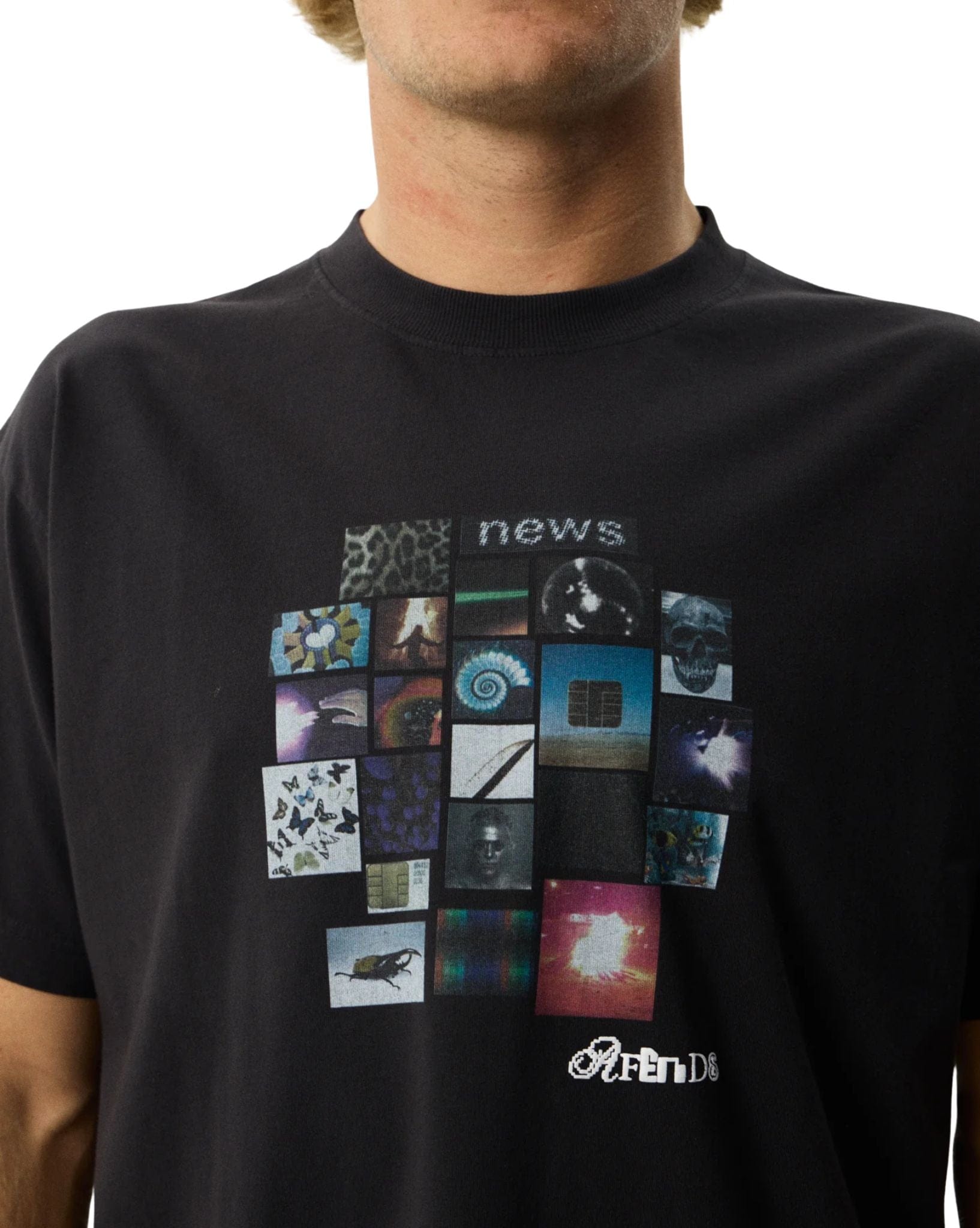 Afends Framed - Recycled Boxy Fit Tee