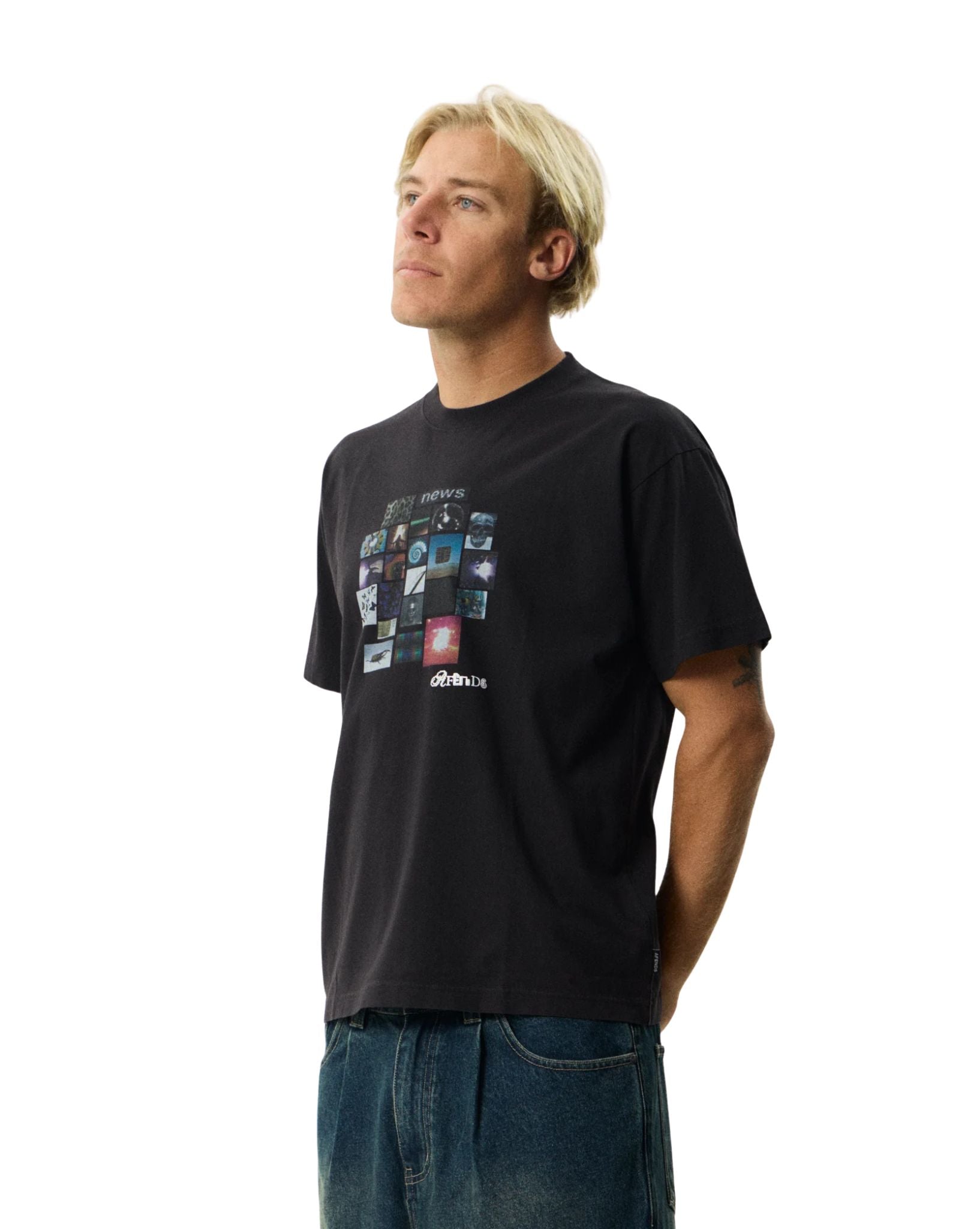 Afends Framed - Recycled Boxy Fit Tee