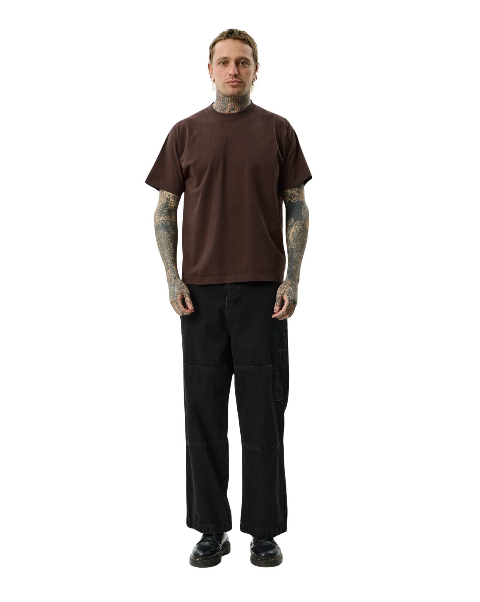 Afends Genesis - Heavyweight Recycled Boxy Fit Tee