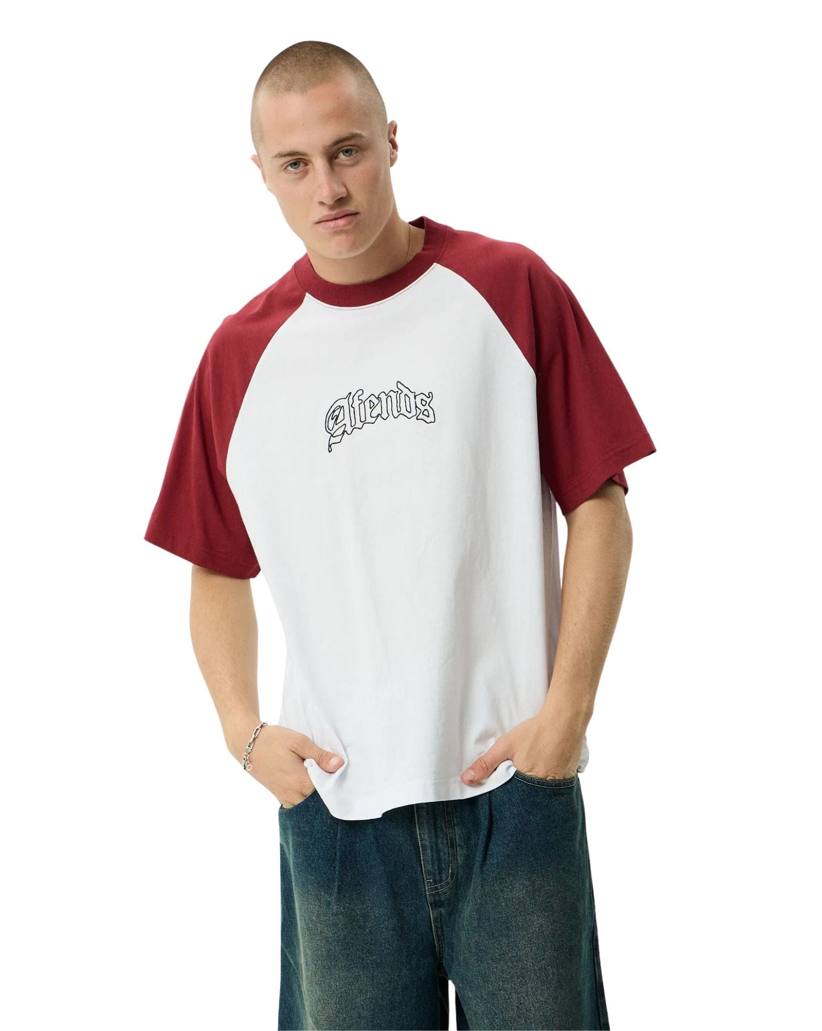 Afends Home - Recycled Raglan Fit Tee