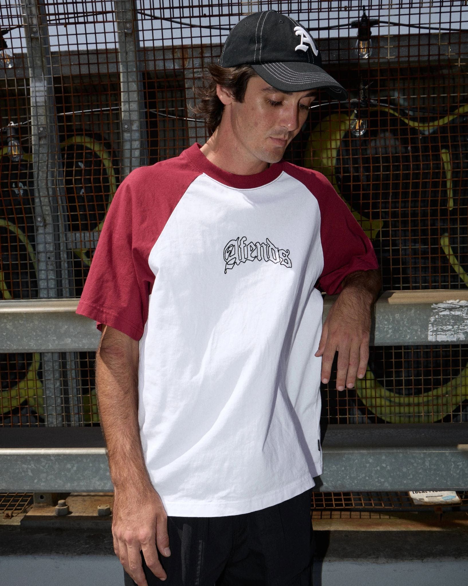Afends Home - Recycled Raglan Fit Tee