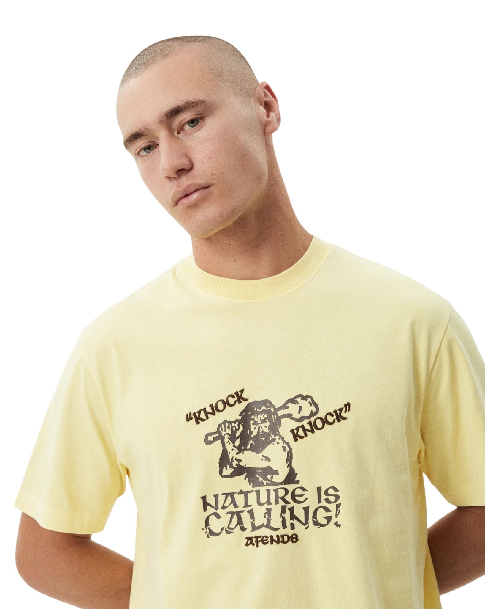 Afends Knock Knock - Recycled Retro Fit Tee