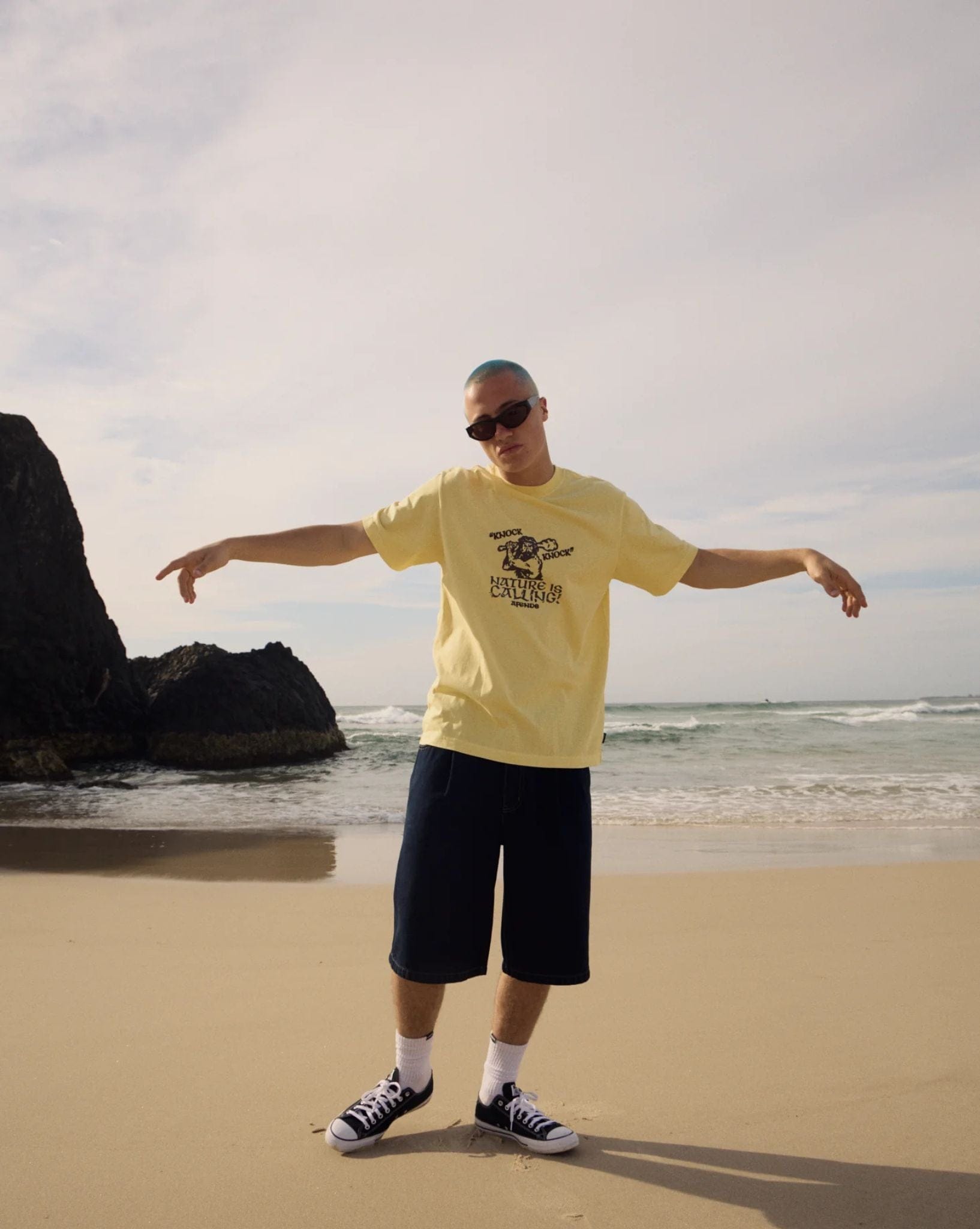 Afends Knock Knock - Recycled Retro Fit Tee