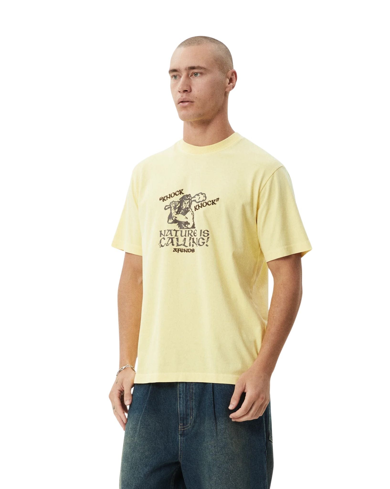 Afends Knock Knock - Recycled Retro Fit Tee