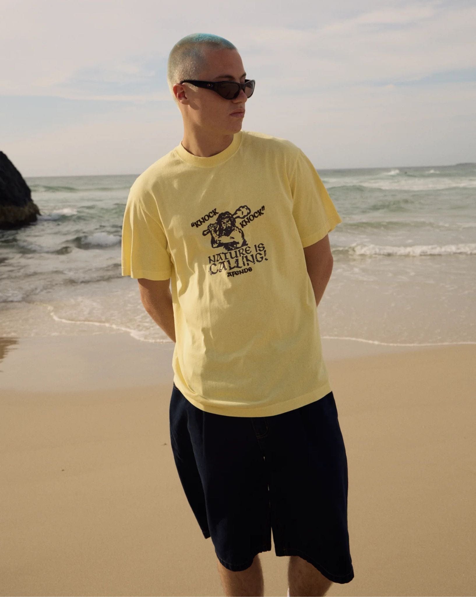 Afends Knock Knock - Recycled Retro Fit Tee