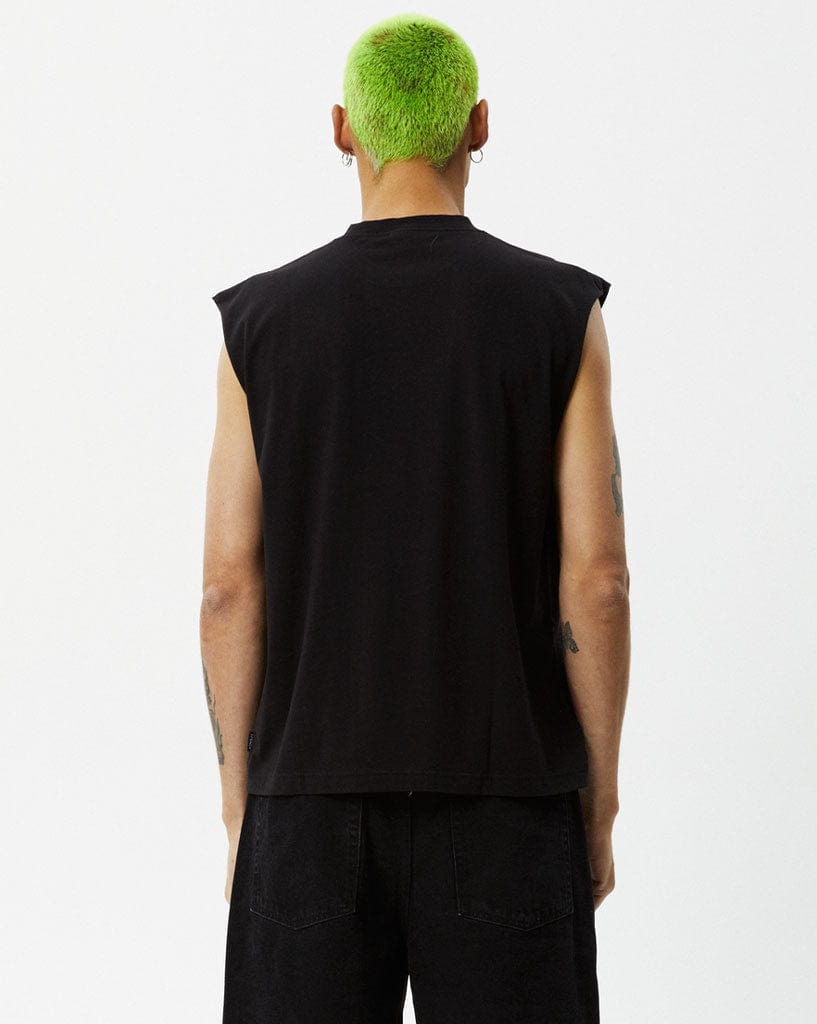 Afends Limits Graphic Sleeveless T-Shirt