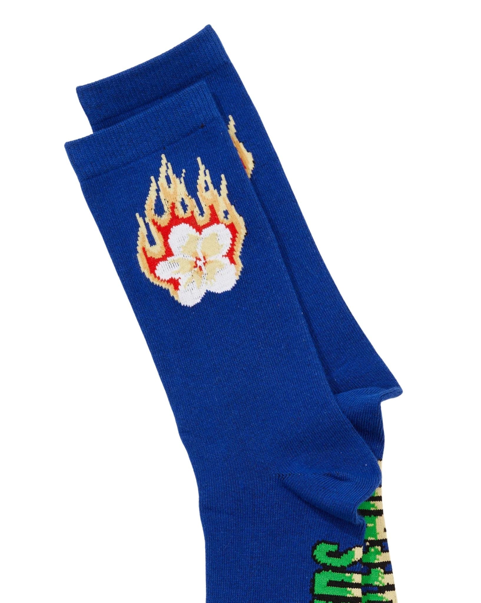 Afends Mens Holiday Socks One Pack - Navy