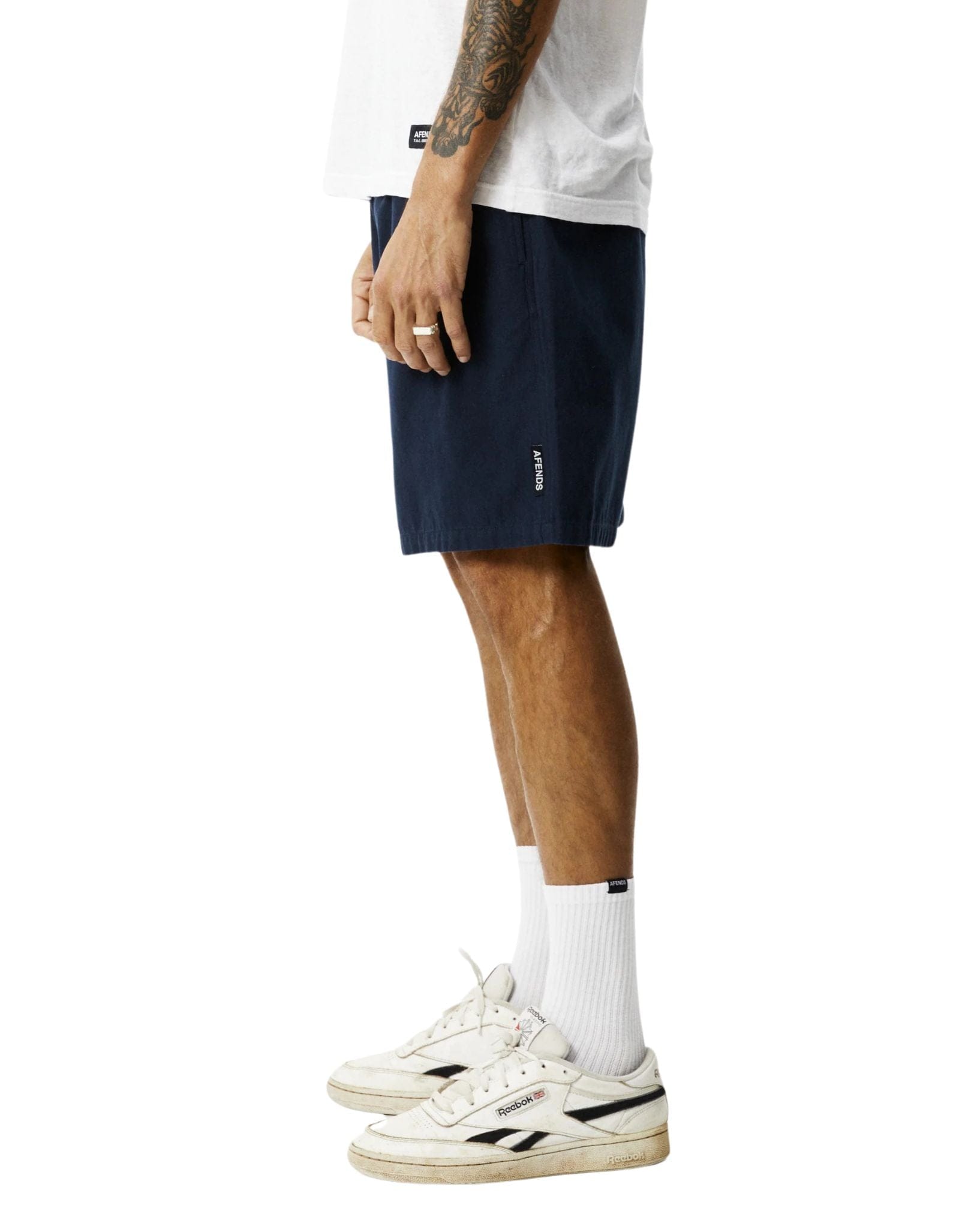 Afends Mens Ninety Eights Recycled Oversized Short