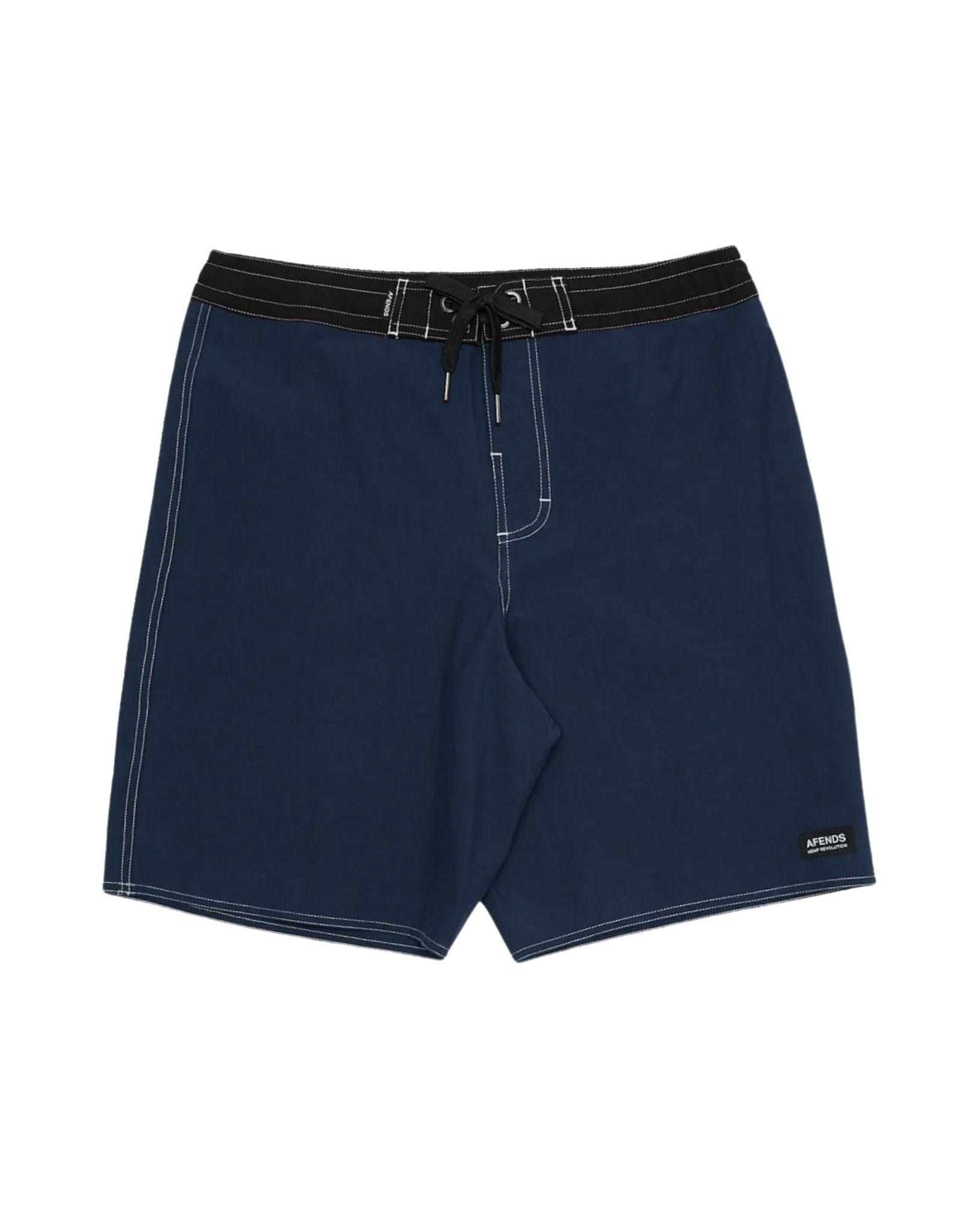 Afends Mens Surf Related Fixed Waist Boardshorts 20"