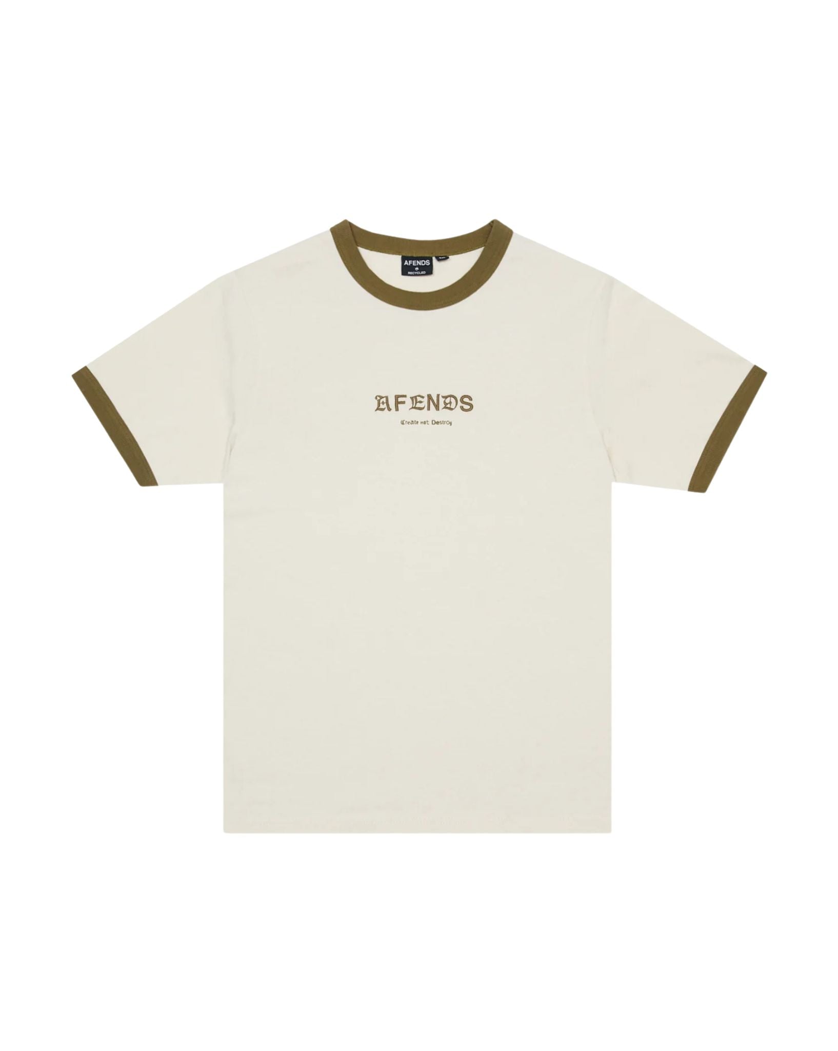 Afends Mix Up - Recycled Ringer Tee