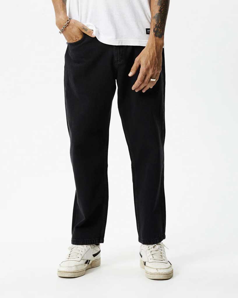 Afends Ninety Twos Organic Denim Relaxed Fit Jean