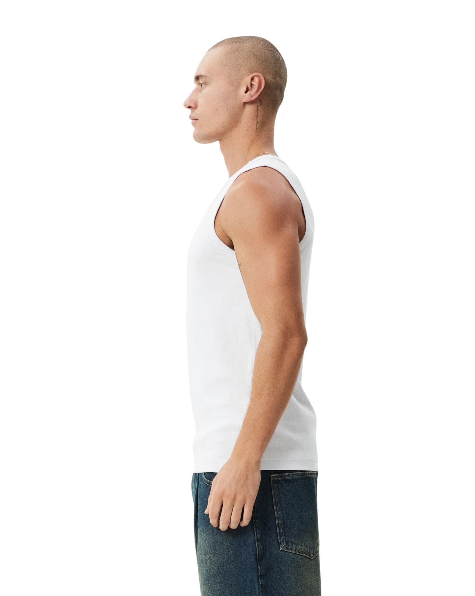 Afends Paramount Ribbed Singlet