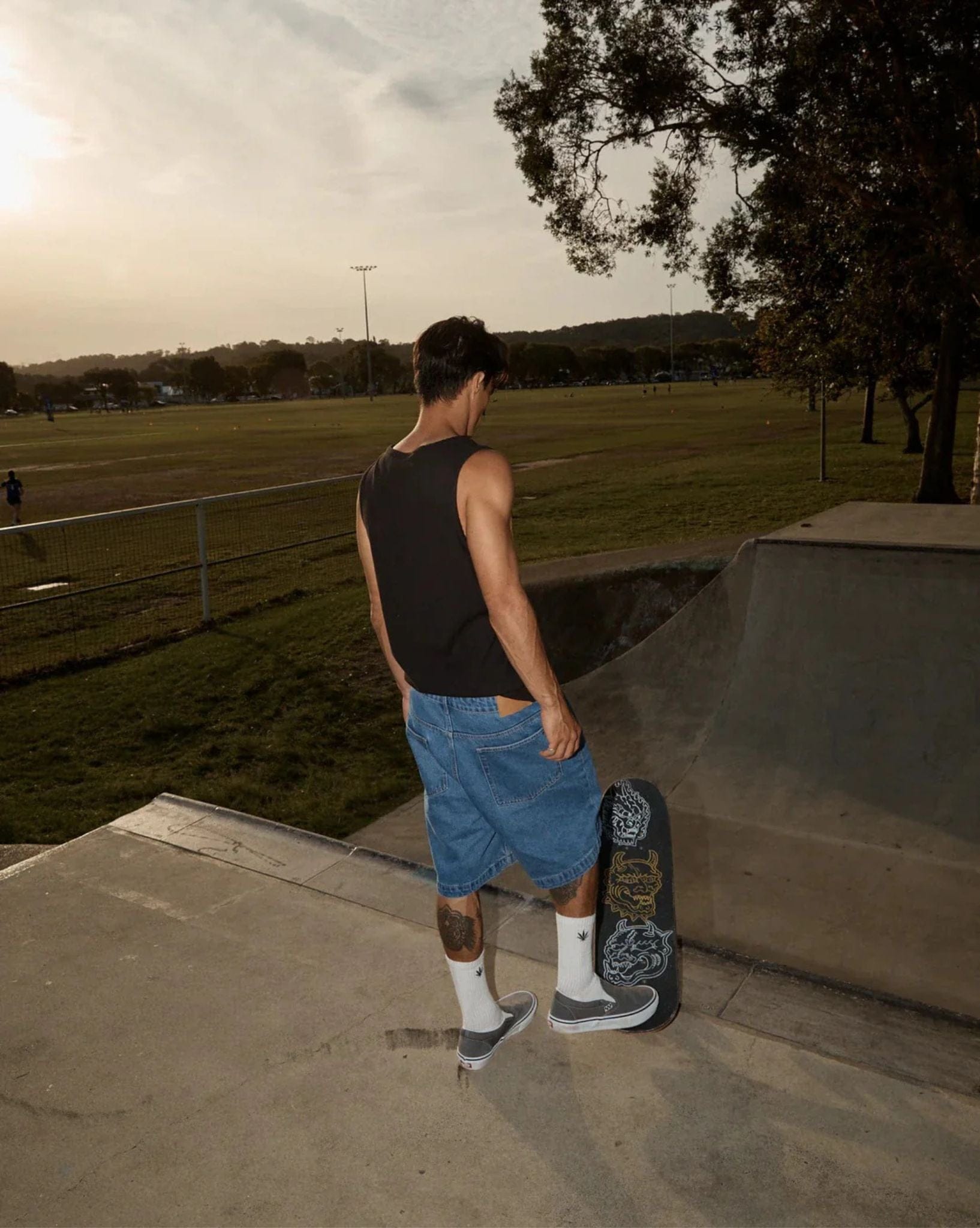 Afends Paramount Ribbed Singlet