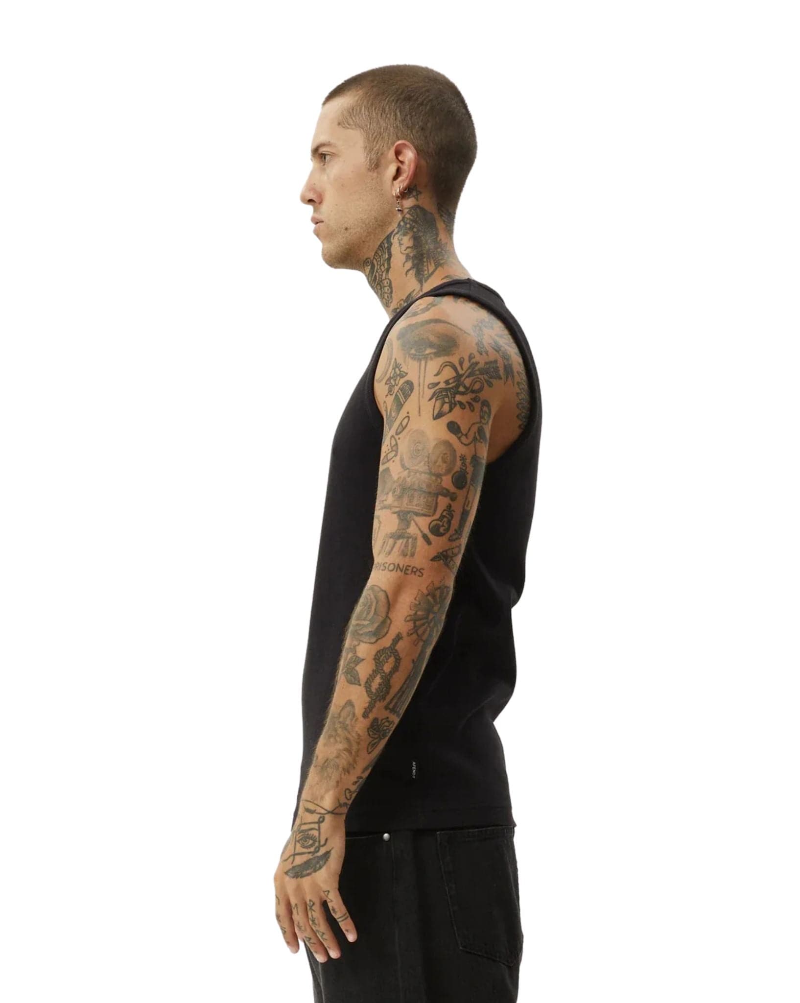 Afends Paramount Ribbed Singlet