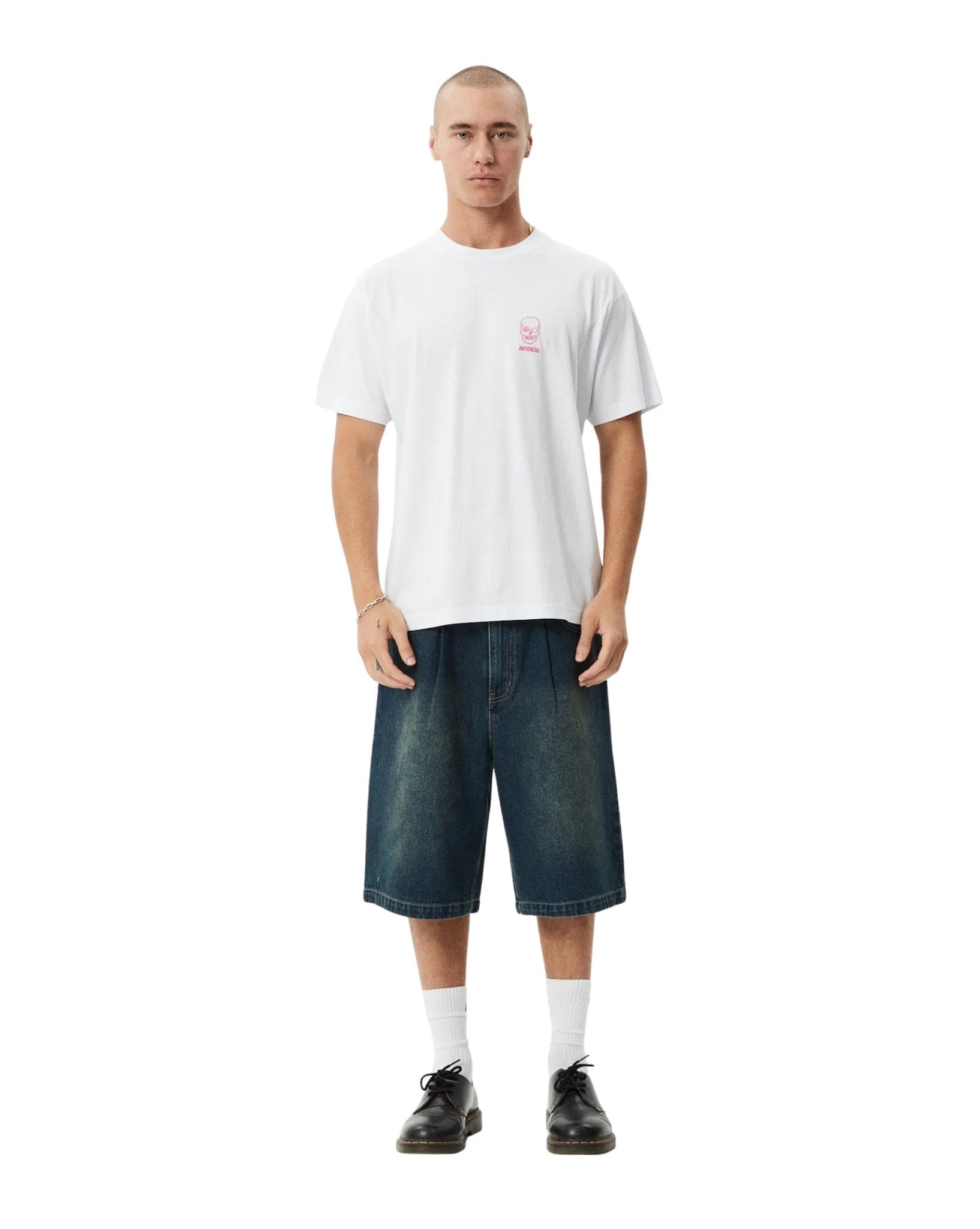 Afends Skeletor - Recycled Boxy Fit Tee