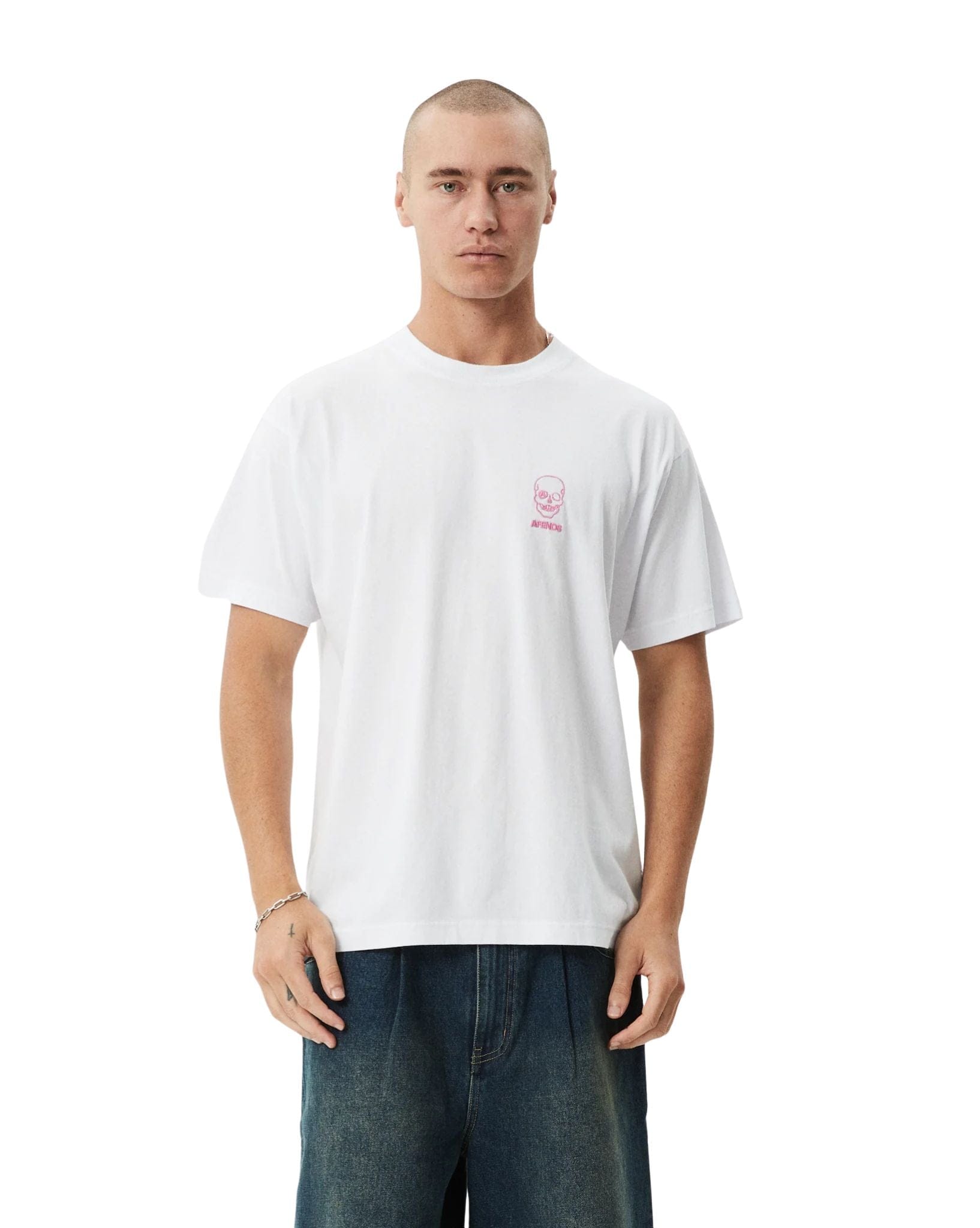 Afends Skeletor - Recycled Boxy Fit Tee