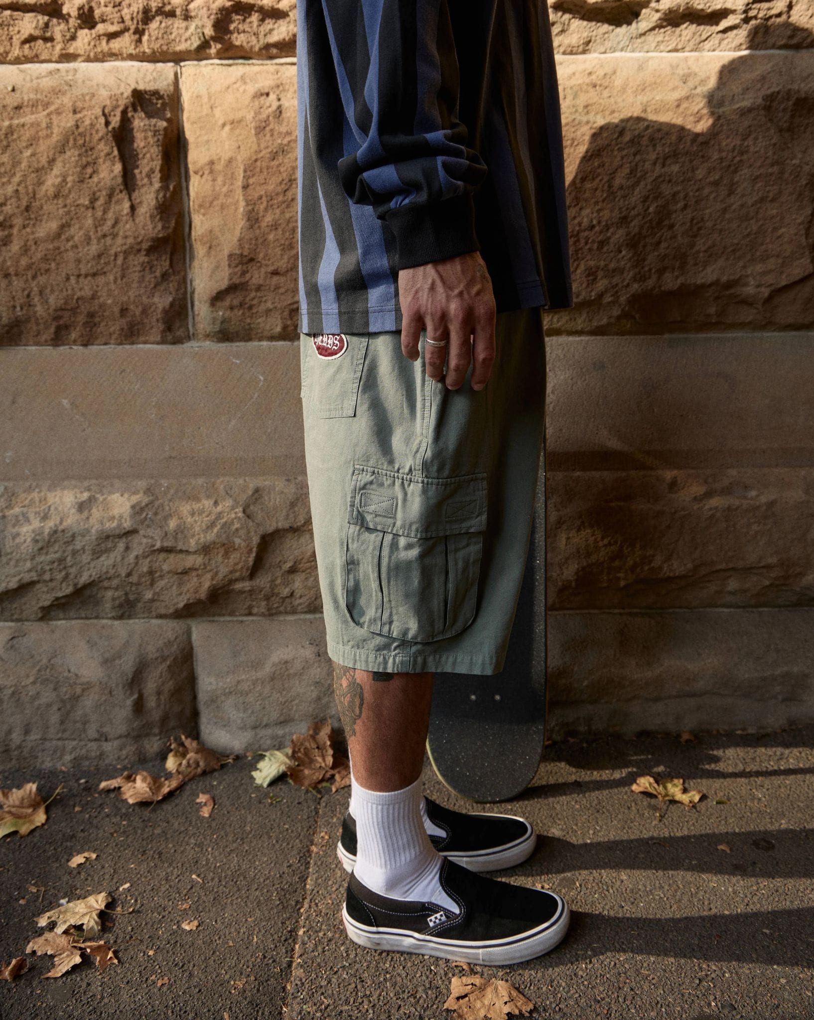 Afends Summit - Pleated Cargo Short 22"